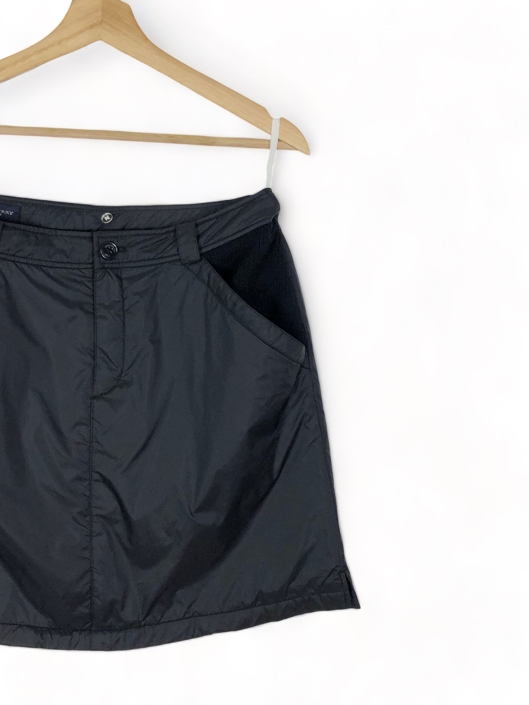 Burberry BURBERRY GOLF NYLON/WOOL FILLED DOWN SKIRT Size 29" - 3 Thumbnail