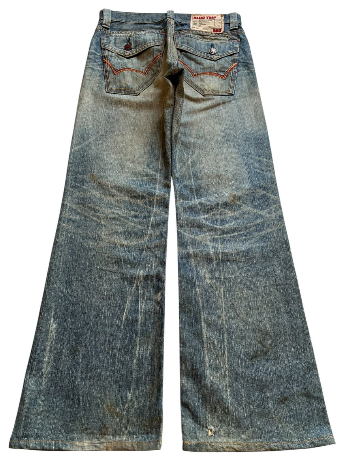 Edwin × Vintage Vintage Edwin Mud Wash Bootcut Flare Jeans Size US 31 - 2 Thumbnail