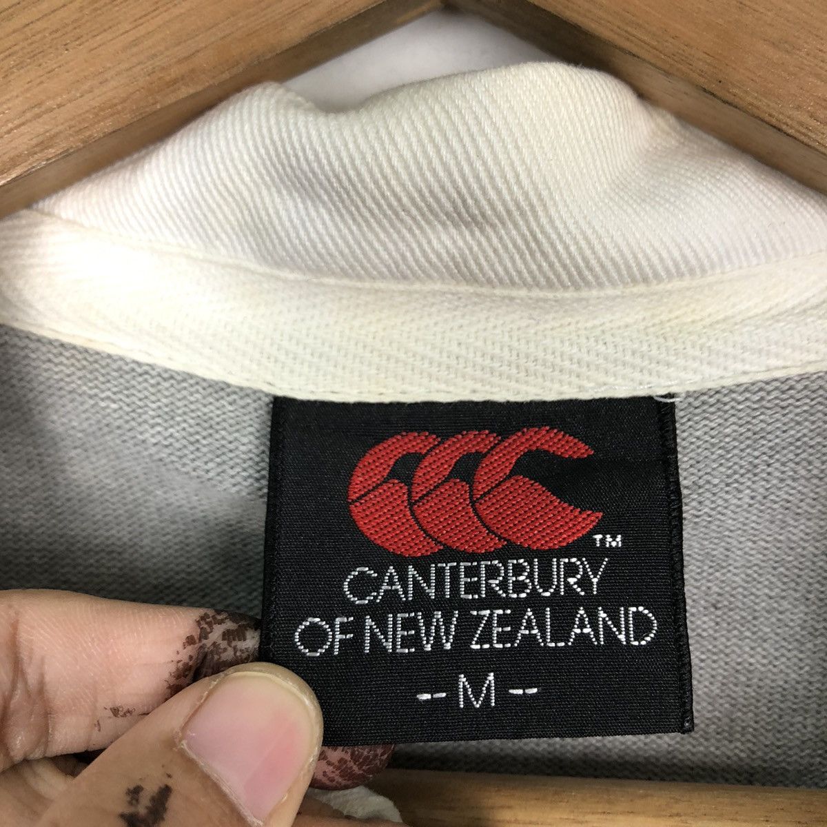 Canterbury of New Zealand 🔥90’s VINTAGE COLLAR SWEATSHIRT CANTERBURY OF NEW ZEALAND Size US M / EU 48-50 / 2 - 10 Thumbnail