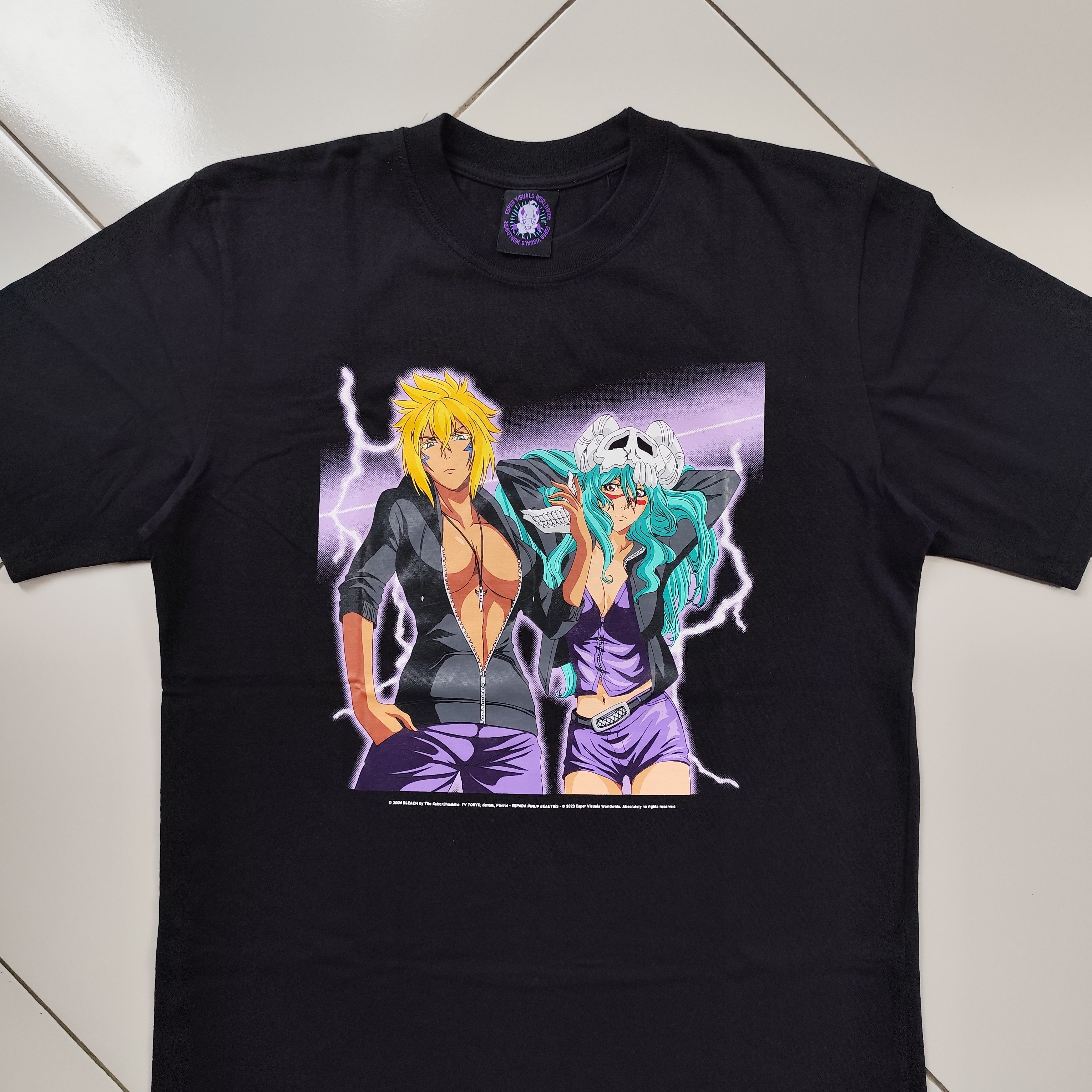 Anime × Vintage ANIME T SHIRTS BLEACH ESPADA NELLIEL HARRIBEL RARE SEXY GIRL Size US M / EU 48-50 / 2 - 5 Thumbnail