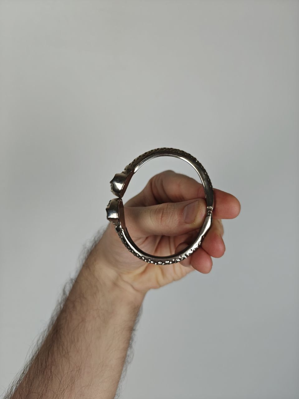 Other VTG Skull Spring Hinge Bracelet Zirconia Size ONE SIZE - 6 Thumbnail