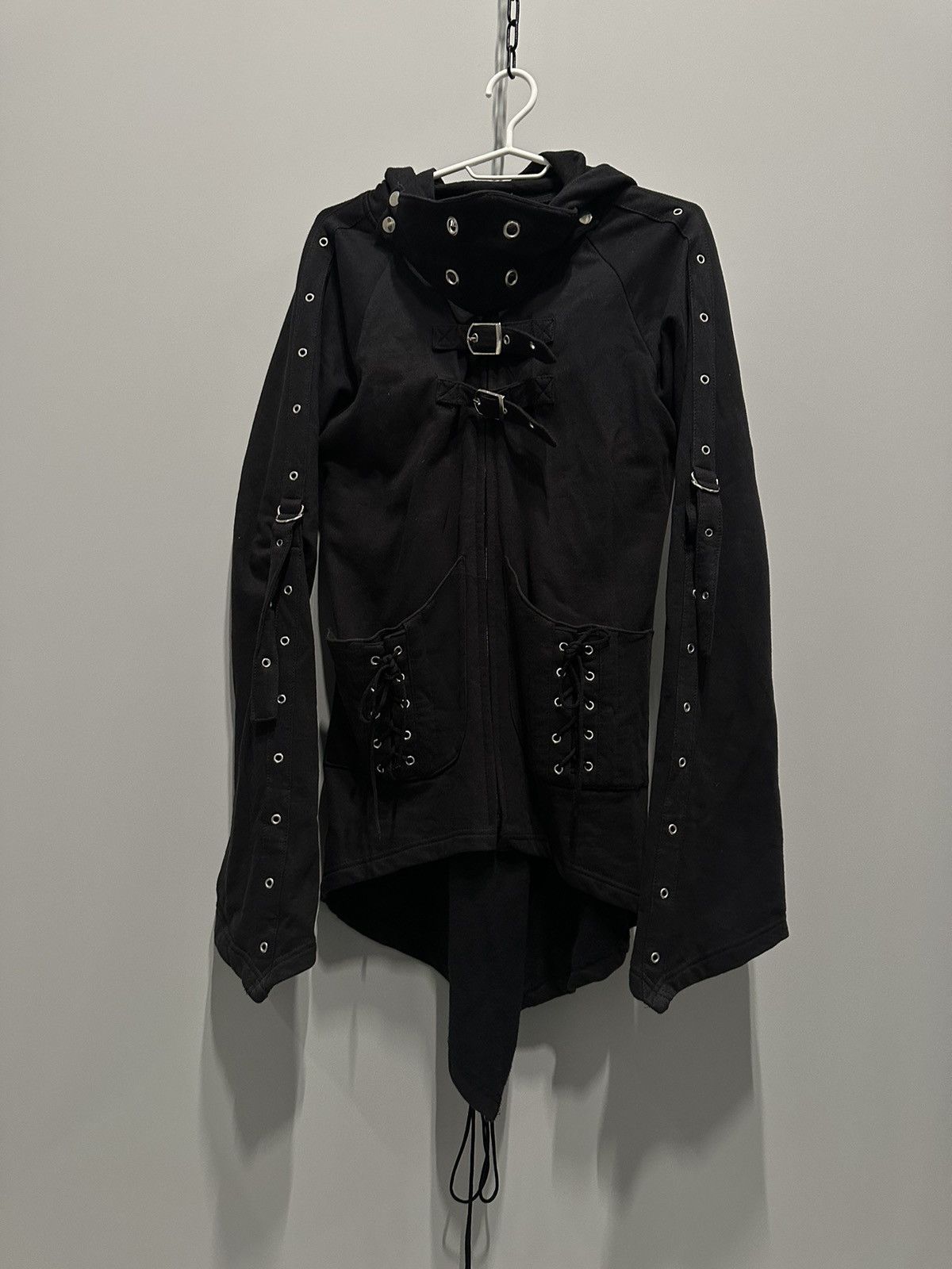 Hysteric Glamour Poizen Industries Gothic Bondage Mask Jacket Avant Garde Size M / US 6-8 / IT 42-44 - 1 Thumbnail