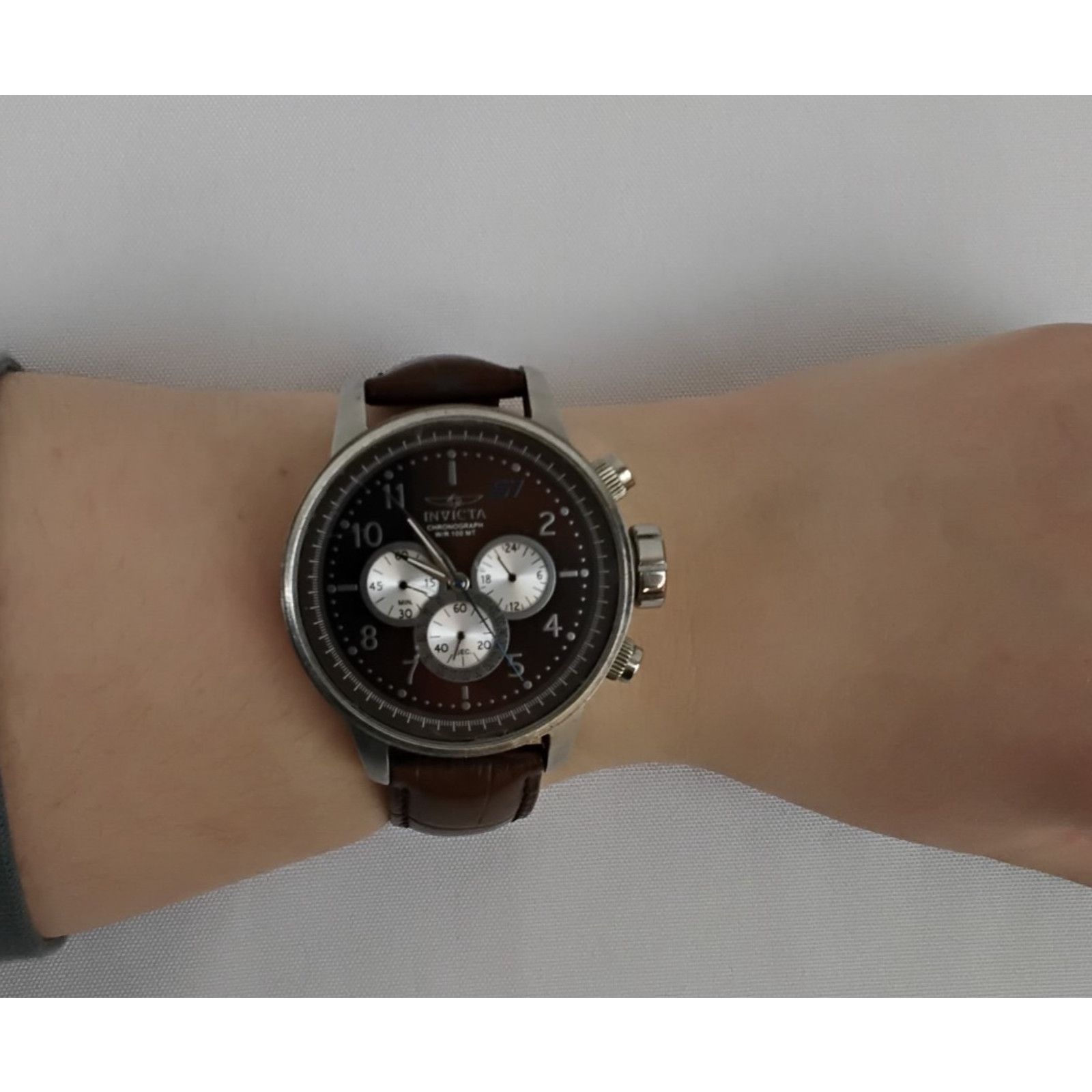 Invicta Invicta S1 Rally Chronograph Watch 23598 Silver Strap Broken Size ONE SIZE - 2 Thumbnail