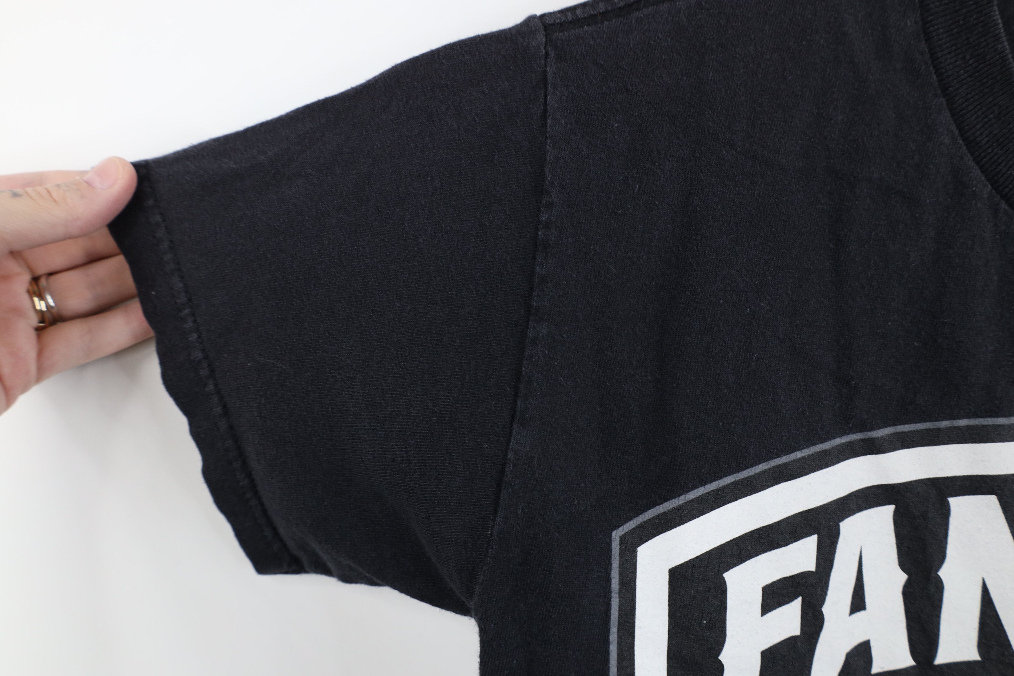 Famous Stars And Straps Vintage Famous Stars and Straps Spell T-Shirt Black Cotton Size US XS / EU 42 / 0 - 7 Thumbnail