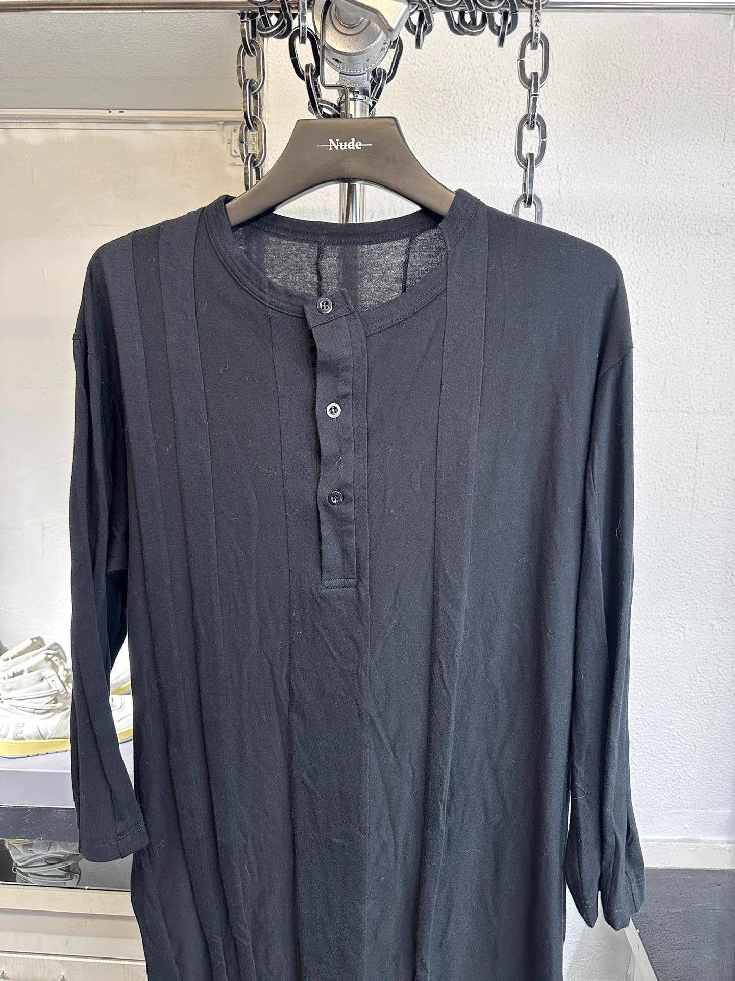 Yohji Yamamoto yohji yamamoto pour homme Three-Quarter Sleeve Long Tee K20 Size US L / EU 52-54 / 3 - 2 Thumbnail
