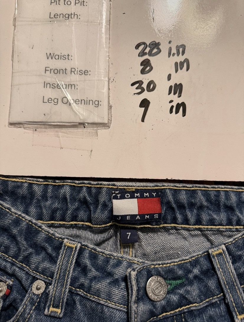 Tommy Hilfiger Vintage Big Flag Tommy Hilfiger Denim Size 28" / US 6 / IT 42 - 4 Thumbnail