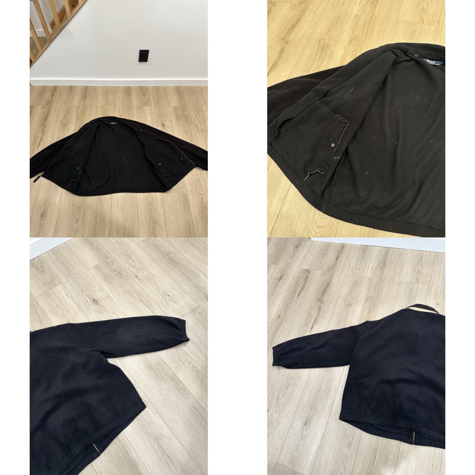 Polo Ralph Lauren VINTAGE Polo Ralph Lauren Jacket Mens 2XL Black Polartec Full Zip Fleece Size US XXL / EU 58 / 5 - 8 Thumbnail