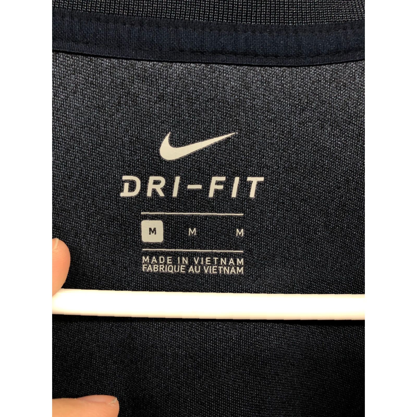 Nike Nike Dri-Fit Sweatshirt Mens M Long Sleeve Blue Mock Neck Half Zip Sponsor Pullover Size US M / EU 48-50 / 2 - 7 Thumbnail
