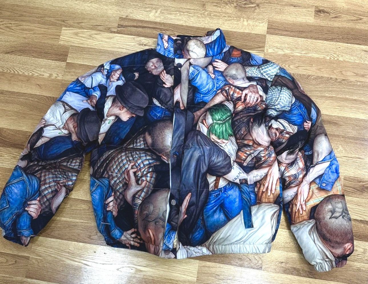 Vale Vale Forever x Dan Witz Moshpit Puffer 'Multicolor' Size US M / EU 48-50 / 2 - 1 Thumbnail