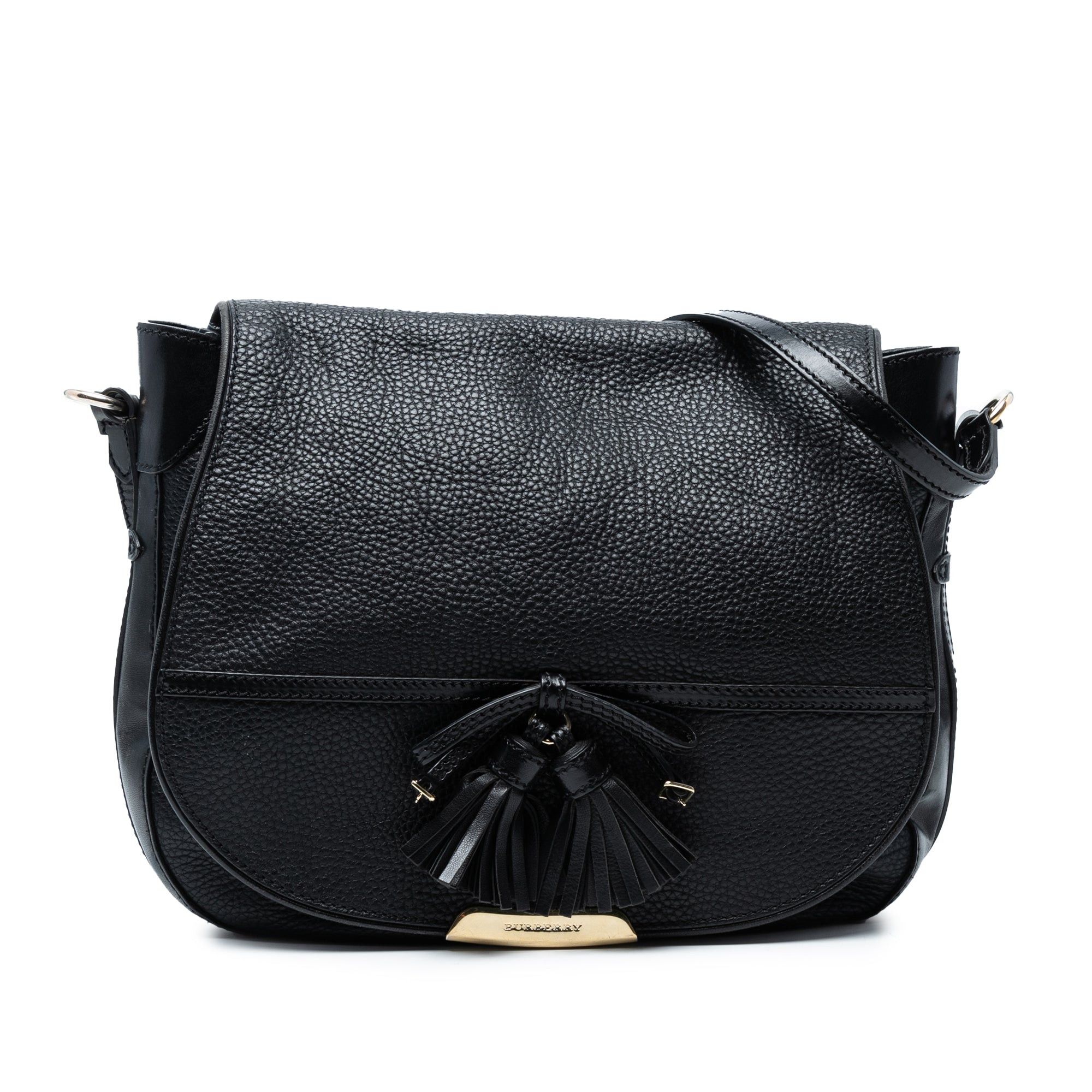 Burberry Medium Grained Leather Maydown Shoulder Bag Size ONE SIZE - 1 Thumbnail