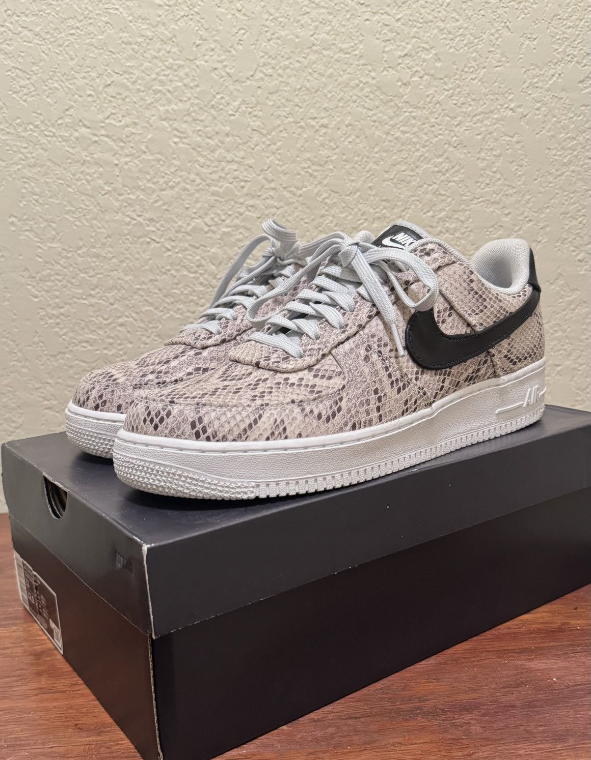 Nike Nike Air Force 1 Low “Snakeskin” (2019) Size US 11 / EU 44 - 4 Thumbnail