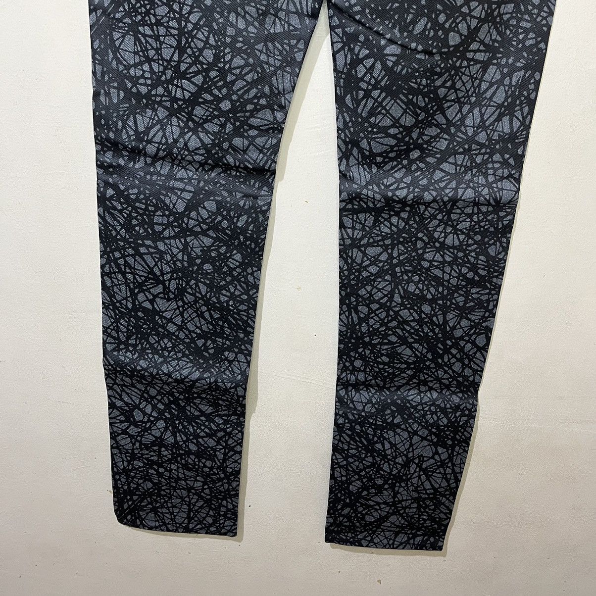 Balenciaga Balenciaga SS13 Scribble Denim Pants Size US 31 - 13 Thumbnail