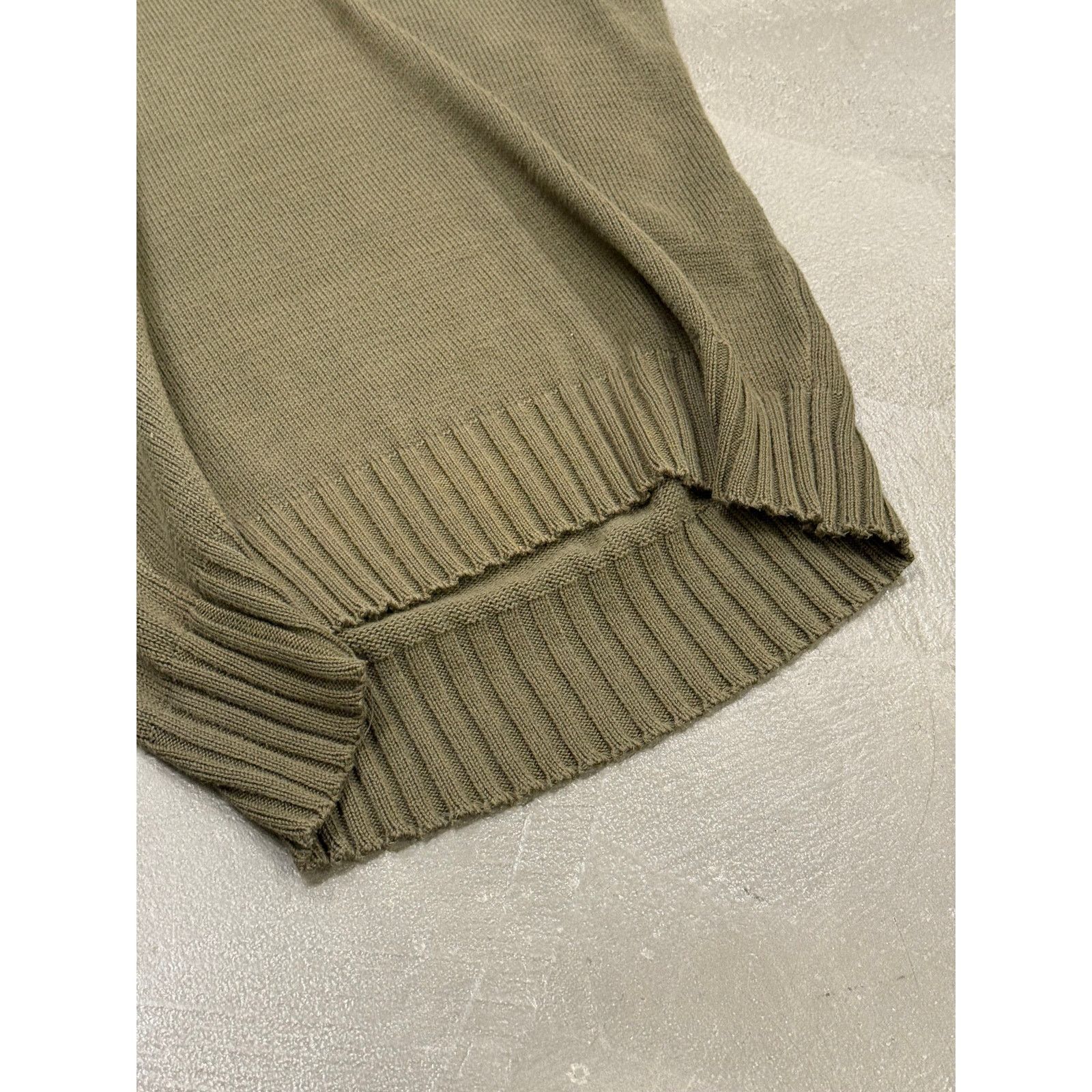 Helmut Lang 2000s Helmut Lang wool sleeveless knit vest Size US M / EU 48-50 / 2 - 4 Thumbnail