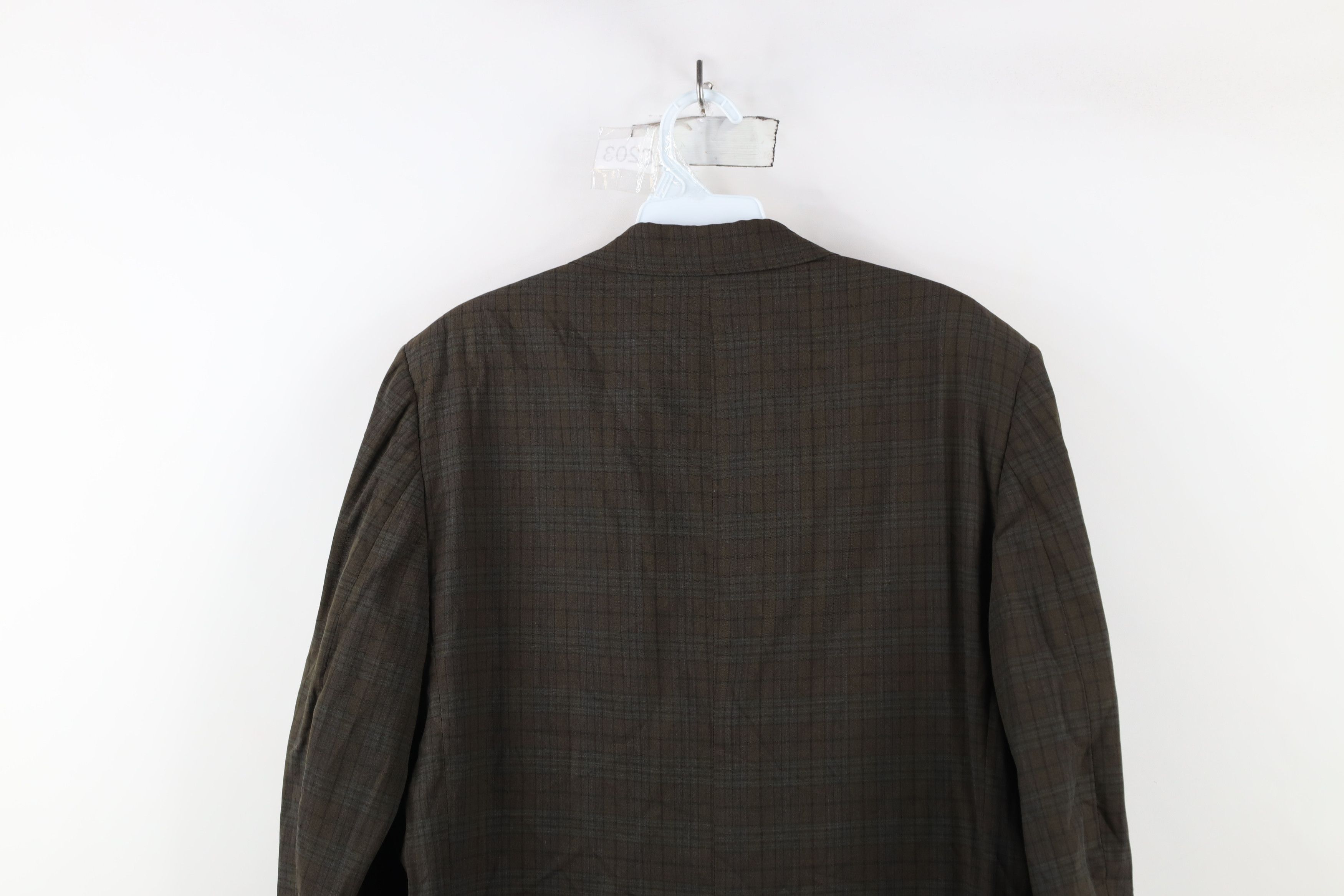 Vintage Vintage 50s Rockabilly Suit Coat Blazer Jacket Plaid USA Size US L / EU 52-54 / 3 - 15 Thumbnail