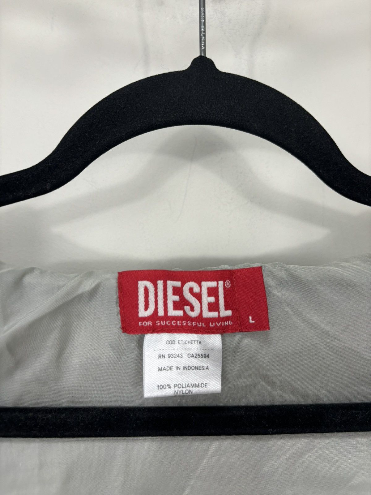 Diesel Vintage Diesel Women’s Y2K Hype Hooded Avant Garde Jacket Size L / US 10 / IT 46 - 11 Thumbnail