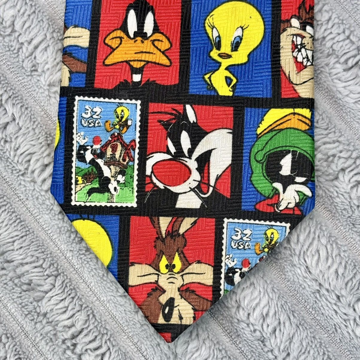 Other Looney Tunes Tie Stamp Collection retro VTG 1997 Size ONE SIZE - 5 Thumbnail