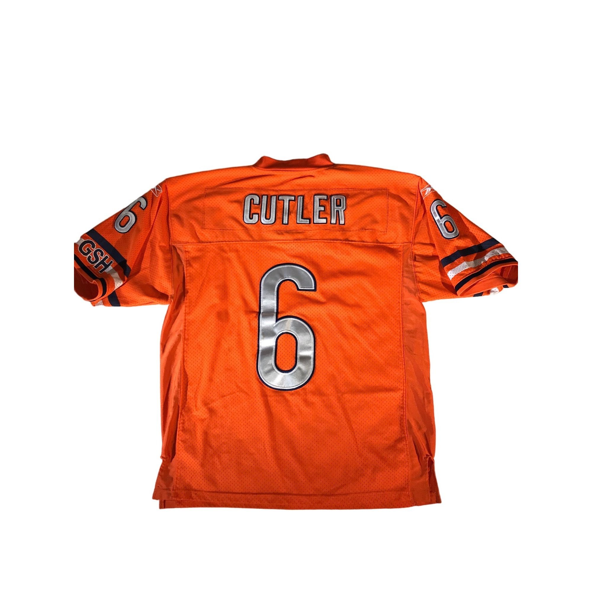 Reebok Reebok Mens NFL Orange Chicago Bears Jay Cutler Throwback Je Size US M / EU 48-50 / 2 - 2 Thumbnail