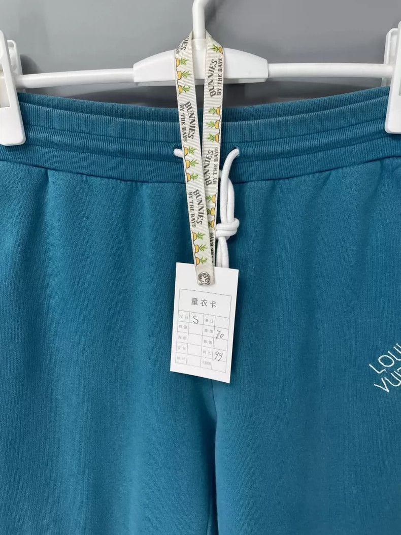 Louis Vuitton louis vuitton size s Lake Green Pin Embroidered Sweatpants Size US 28 / EU 44 - 6 Thumbnail