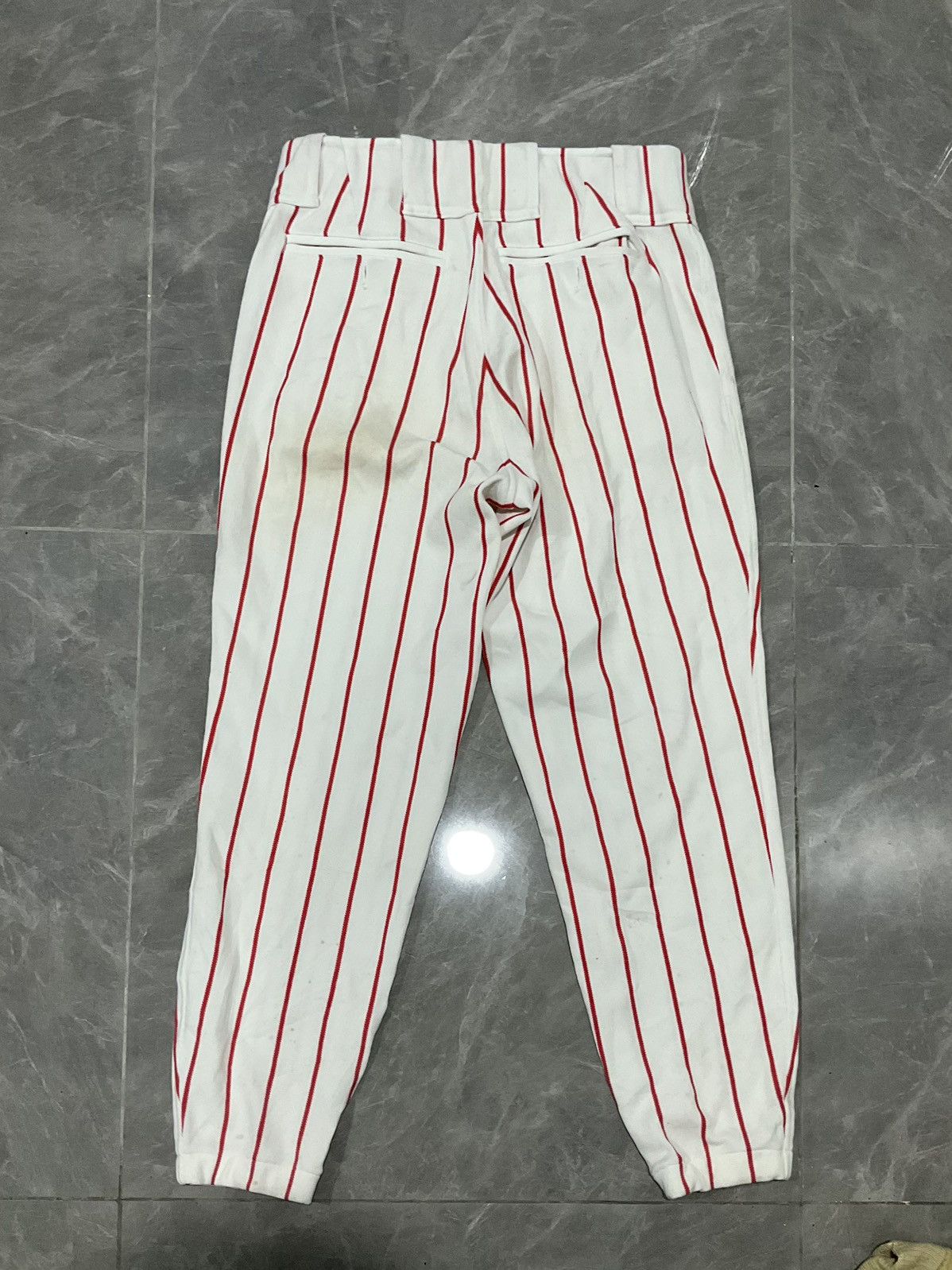 Descente × MLB × Vintage VINTAGE DESCENTE STRIPE R/White BASEBALL TEAMS JAPAN 🇯🇵 Size US 31 - 4 Thumbnail