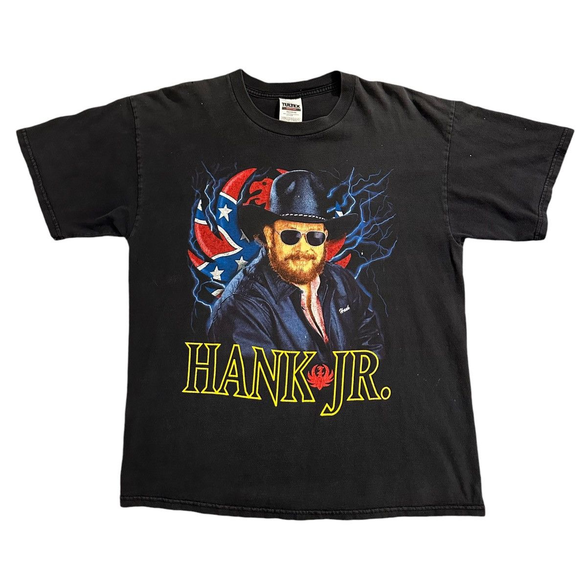 Band Tees × Tultex × Vintage Vintage 1999 Hank Williams Jr Tour Shirt size XL. Size US XL / EU 56 / 4 - 3 Thumbnail