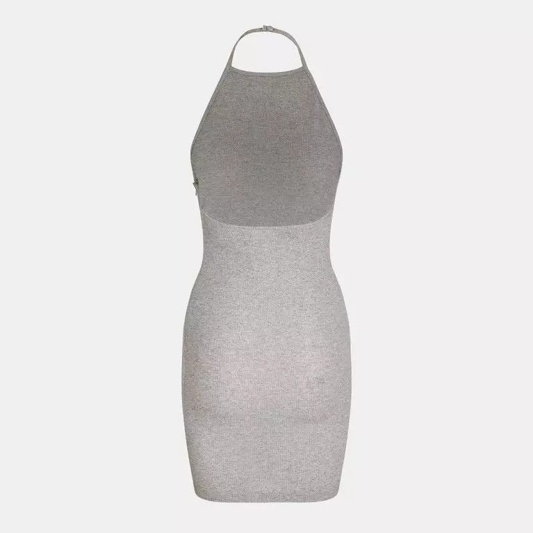 Off-White o1y1225 Mini Dress in Gray Size L / US 10 / IT 46 - 2 Thumbnail