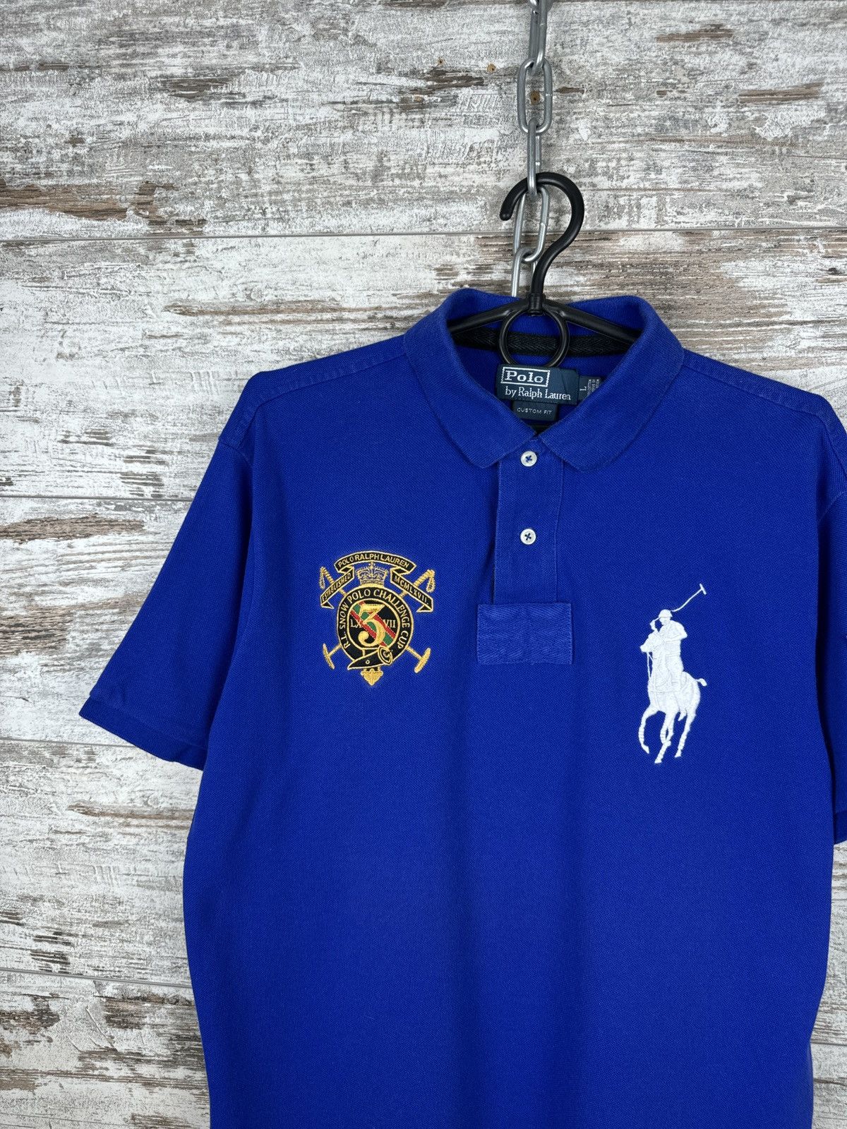 Polo Ralph Lauren Mens Vintage Polo Ralph Lauren Polos T-shirt rugby tee y2k Size US L / EU 52-54 / 3 - 4 Thumbnail