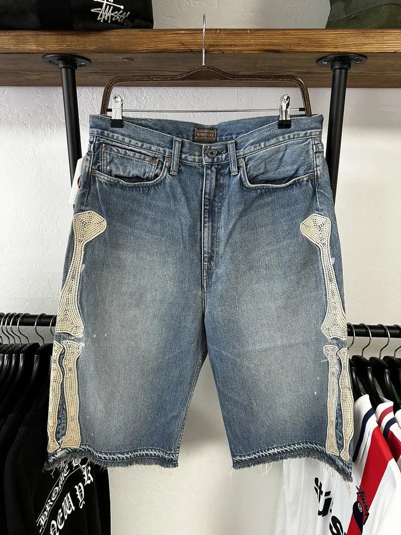 Kapital Kapital Bones Shorts Size US 34 / EU 50 - 1 Thumbnail