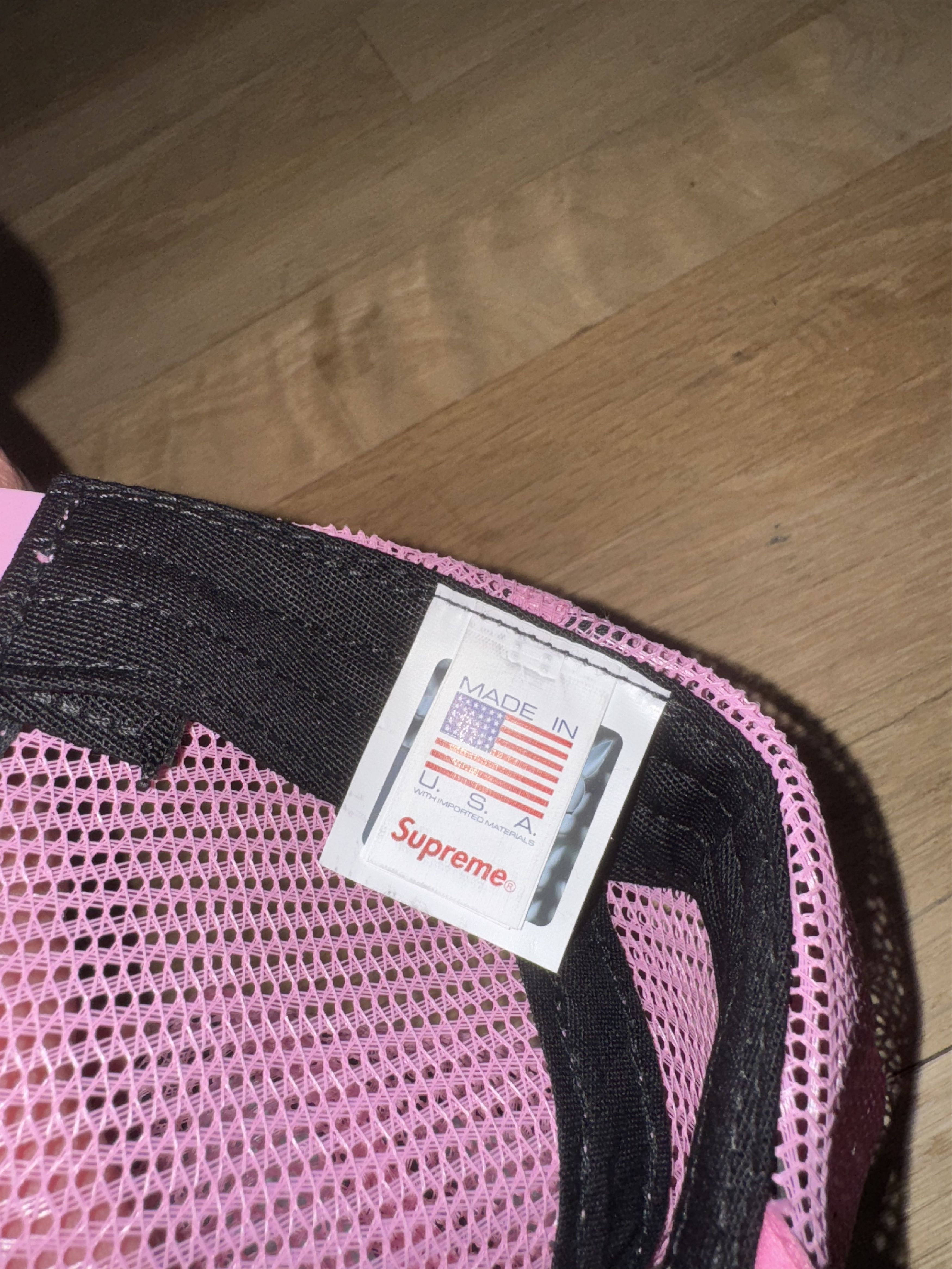 Supreme Supreme®/Playboy® Mesh Back 5-Panel Pink Size ONE SIZE - 3 Thumbnail