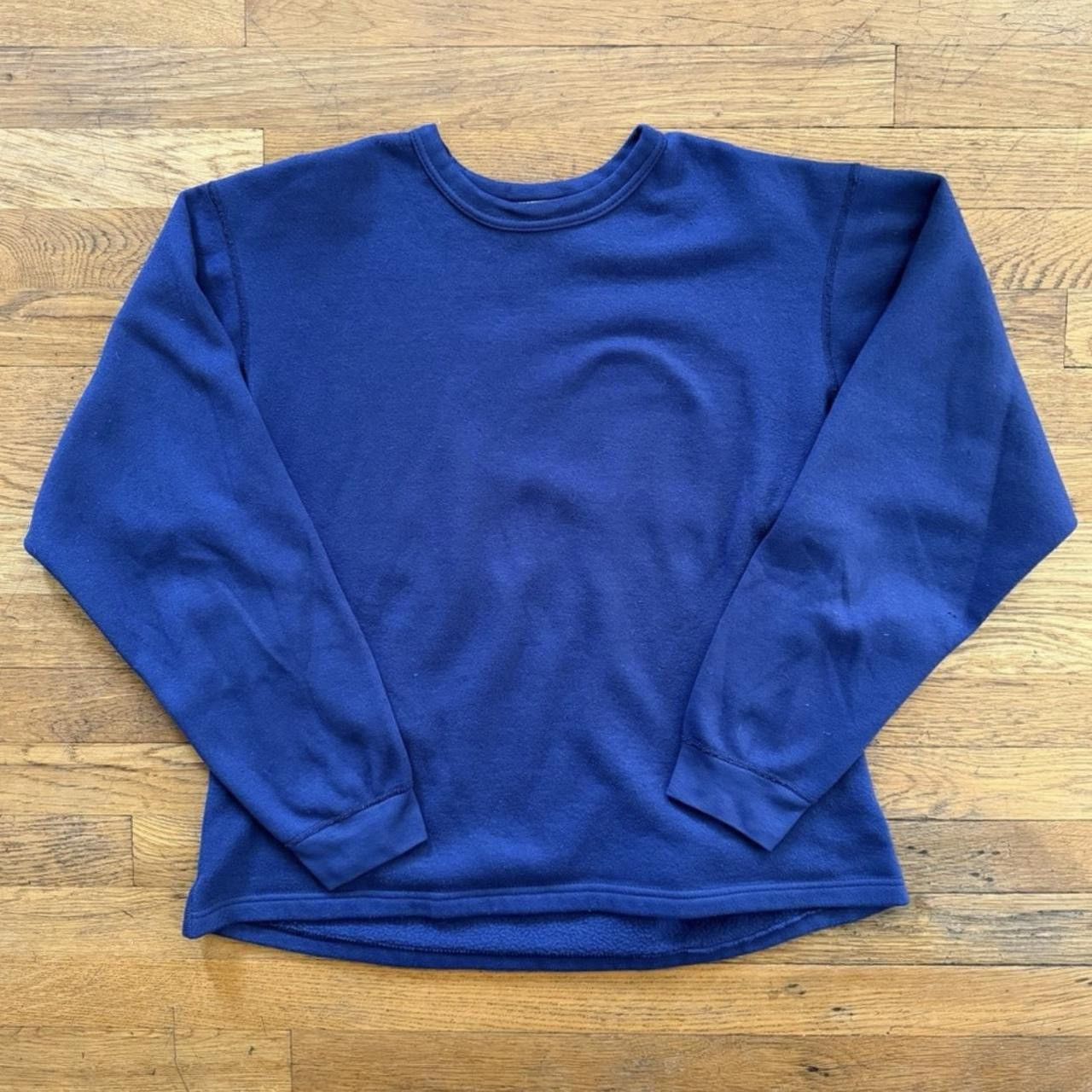 L.L. Bean Vintage 90s L.L.Bean Blank Crewneck Sweatshirt Size US M / EU 48-50 / 2 - 1 Thumbnail