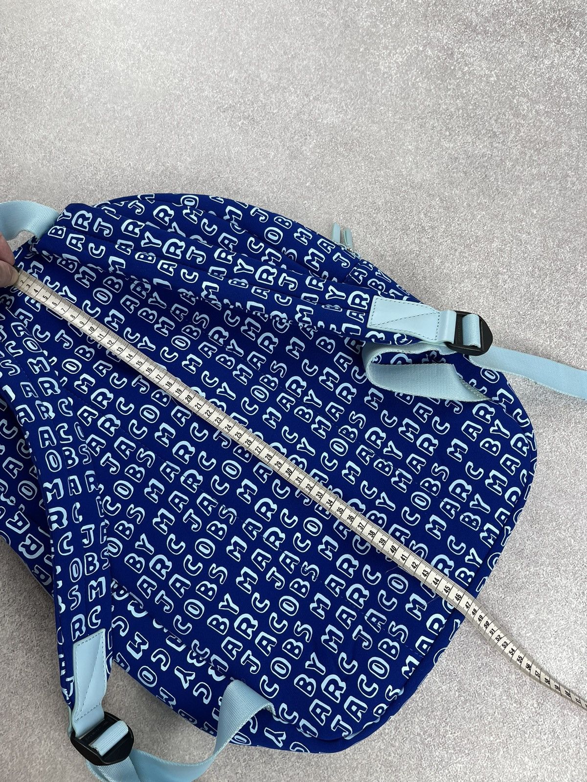 Marc Jacobs Marc Jacobs Backpack Monogram Blue Size ONE SIZE - 17 Thumbnail