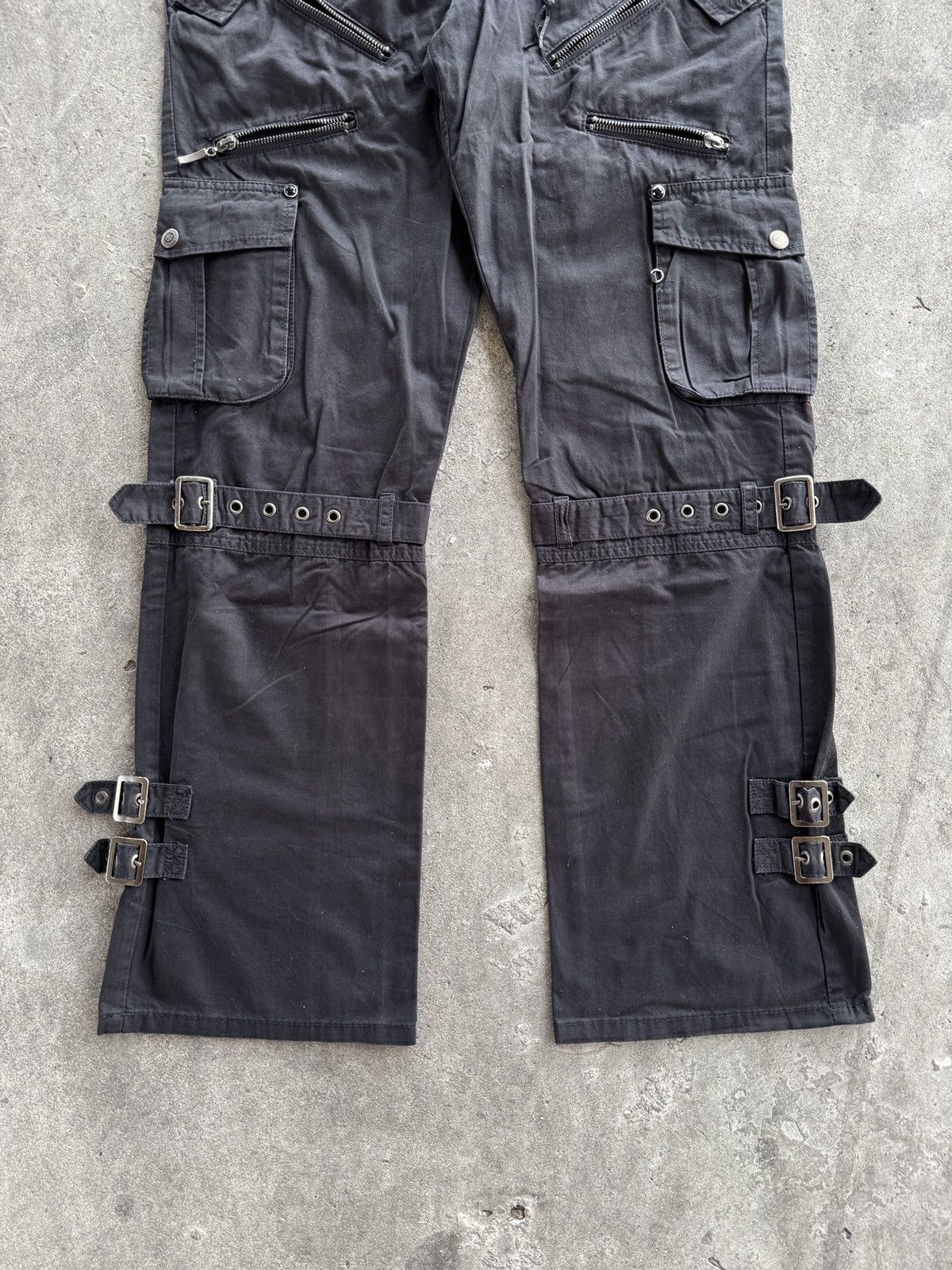 semanticdesign Semantic Design Bondage Flare Cargo Pants Size US 31 - 6 Thumbnail