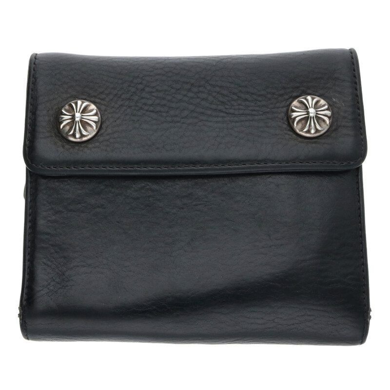 Chrome Hearts CHROME HEARTS Big Spoon Cross Button Wallet Size ONE SIZE - 1 Thumbnail