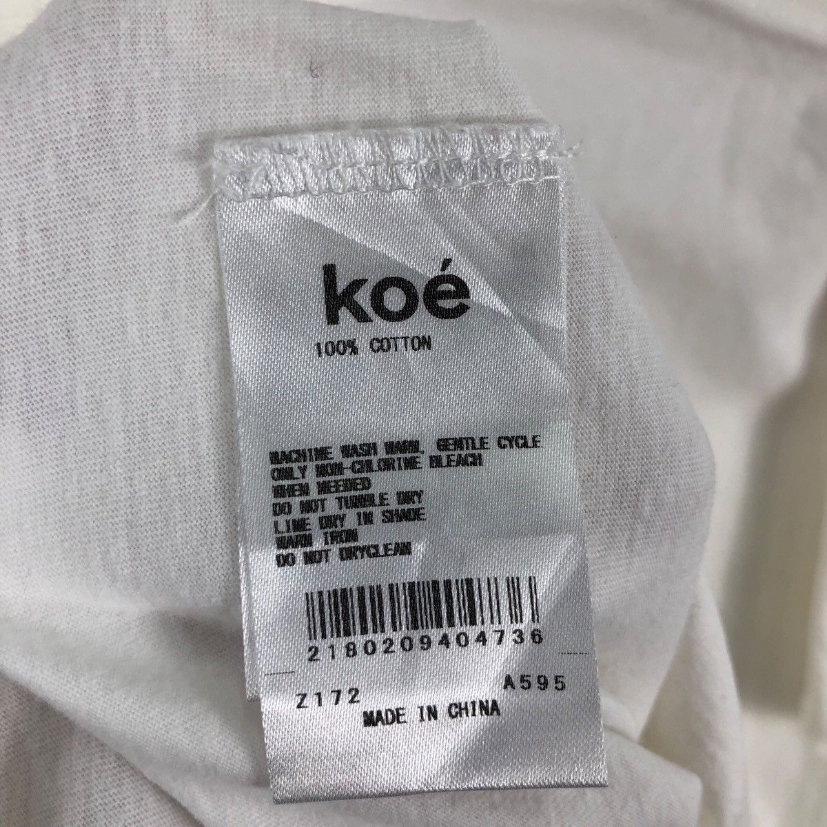 Kansai Yamamoto Hotel KOÉ Tokyo Kansai Yamamoto T Shirt Size XS Size XS / US 0-2 / IT 36-38 - 6 Thumbnail