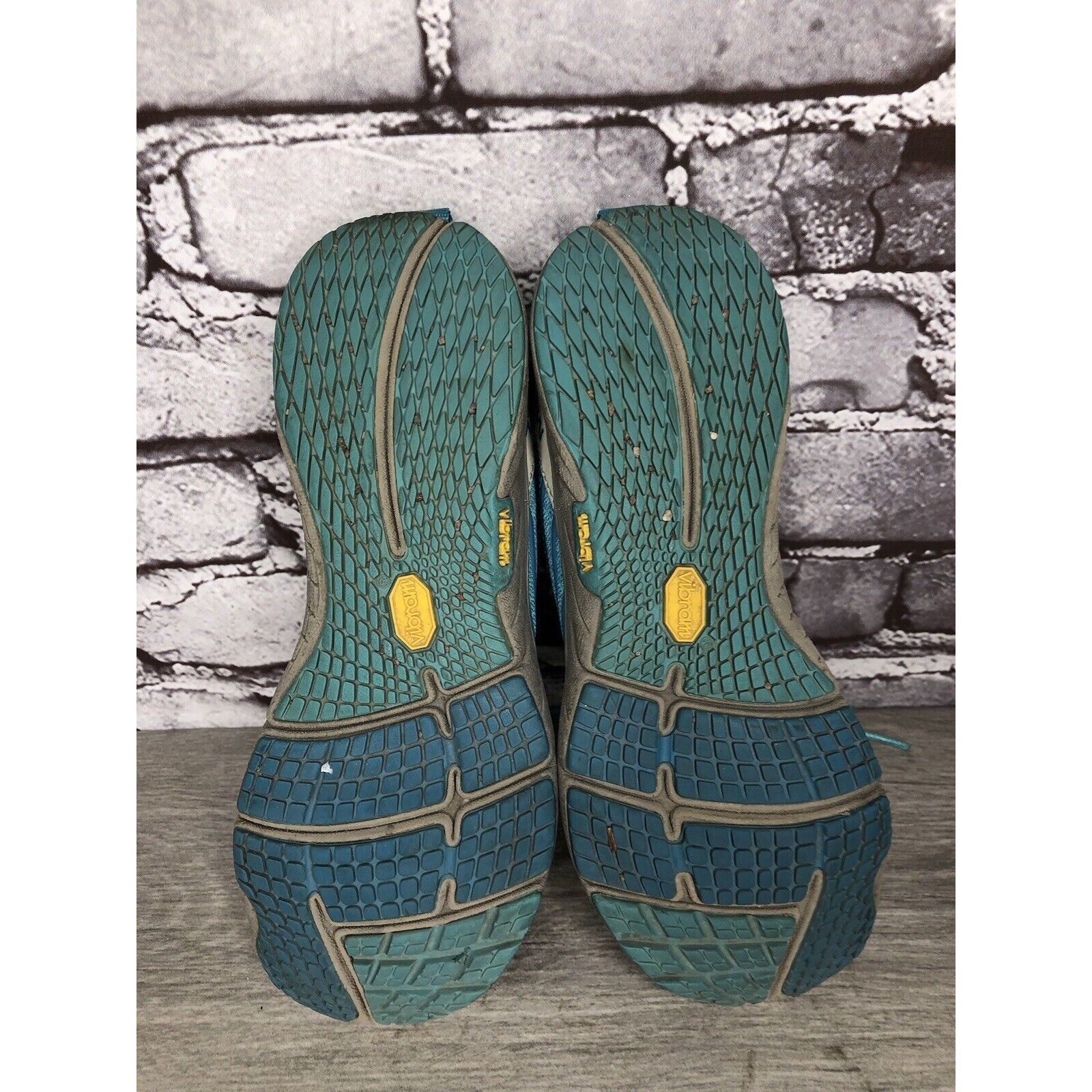 Merrell Merrell Aqua Blue Synthetic Vibram Outsole Light Weight Lace Size US 10.5 / IT 40.5 - 13 Thumbnail