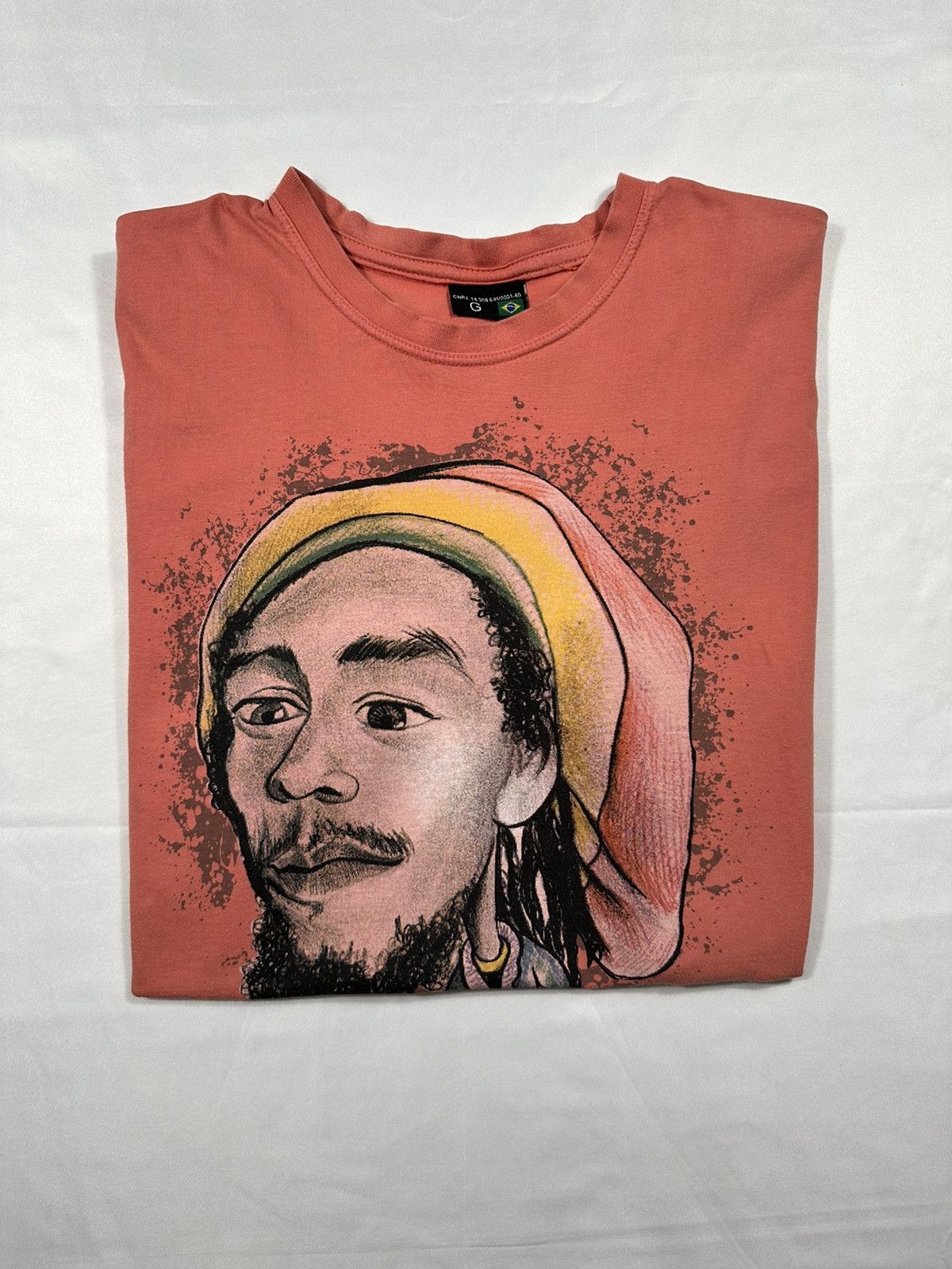 Other Y2K Bob Marley Over Surf 2000s Streetwear T Shirt Size US L / EU 52-54 / 3 - 3 Thumbnail