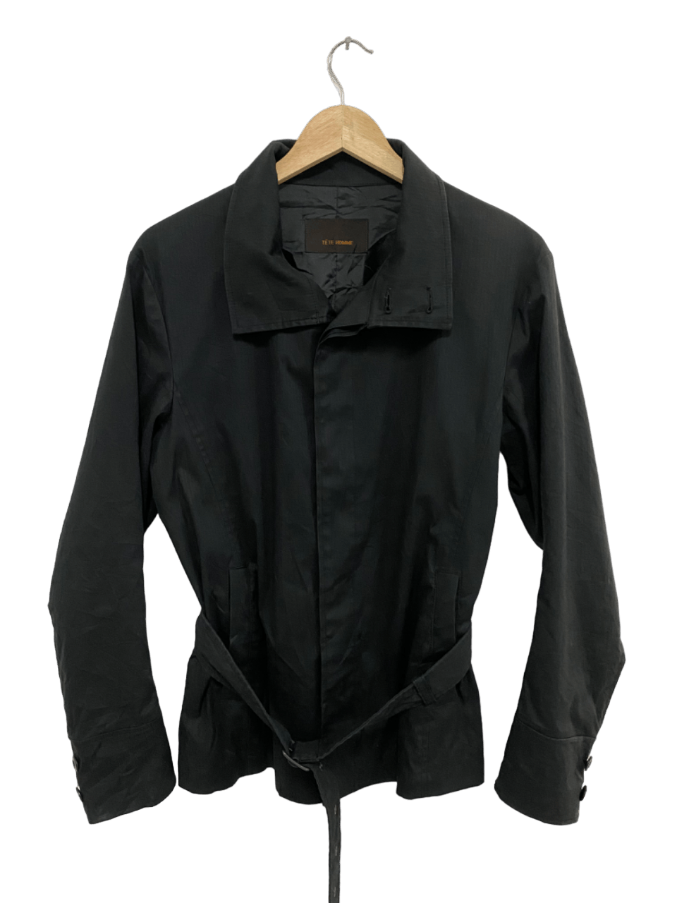 Issey Miyake Tete Homme Belted Light Jacket Size US M / EU 48-50 / 2 - 1 Thumbnail