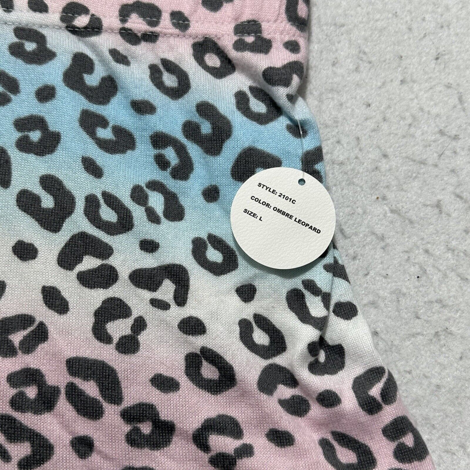 Other KIKIT Large Ombre Leopard Print Pink Sleep Pajama Shorts Size 34" / US 12 / IT 48 - 10 Thumbnail