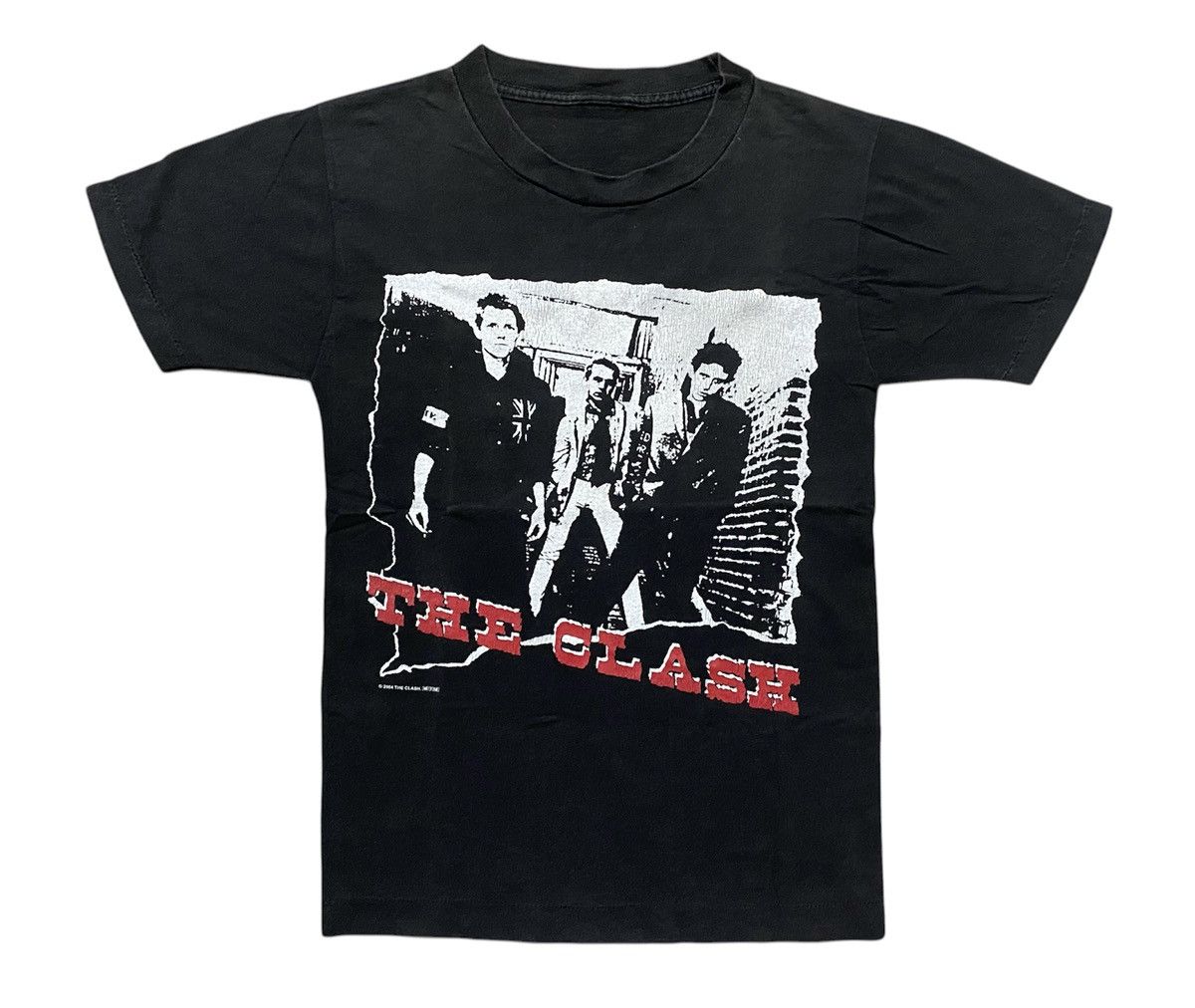 Band Tees × Vintage Vintage The Clash Line Up Tees Size US XS / EU 42 / 0 - 1 Thumbnail
