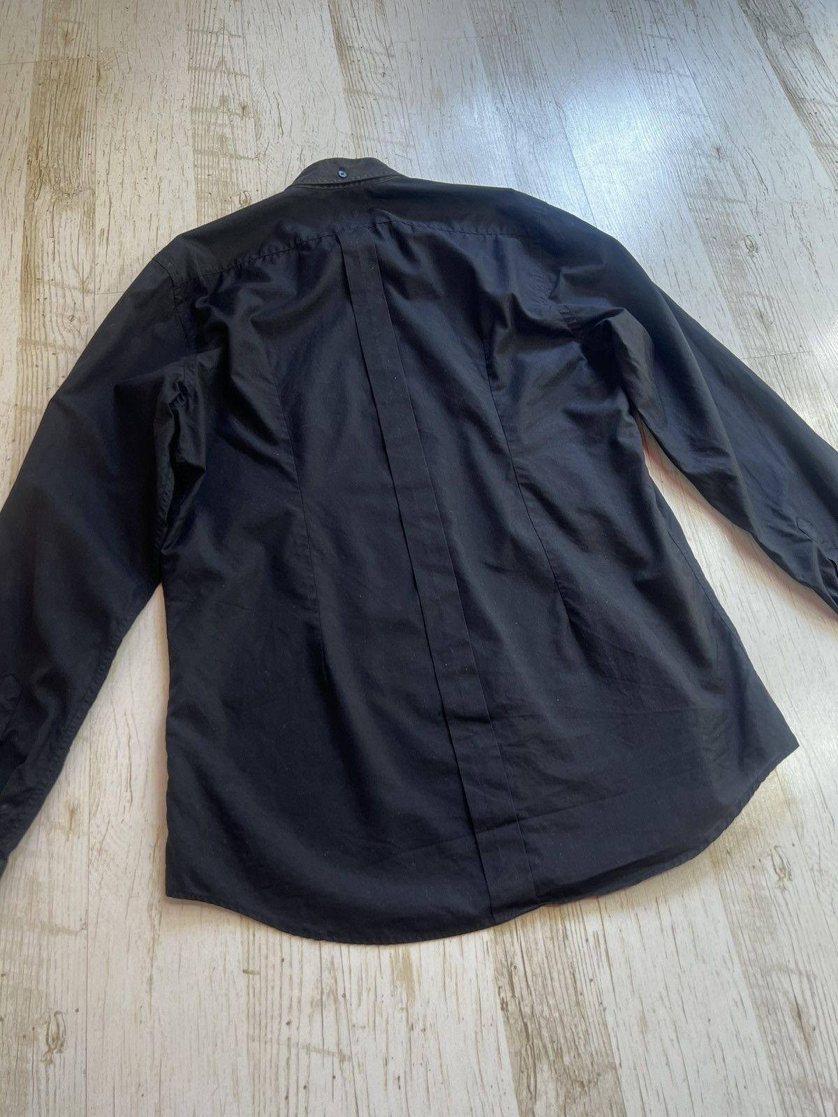 Dolce & Gabbana Dolce & Gabbana Cotton Shirt with Silk Details–Size 16.5(42) Size US M / EU 48-50 / 2 - 8 Thumbnail