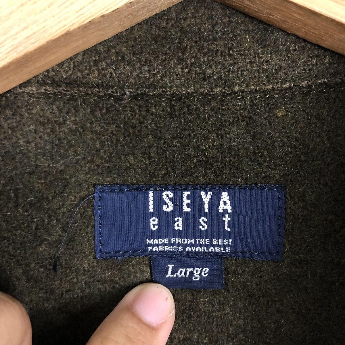 Japanese Brand 🔥Iseya East Issey Miyake Chore Wool Work Jacket Japan Made Size US M / EU 48-50 / 2 - 13 Thumbnail