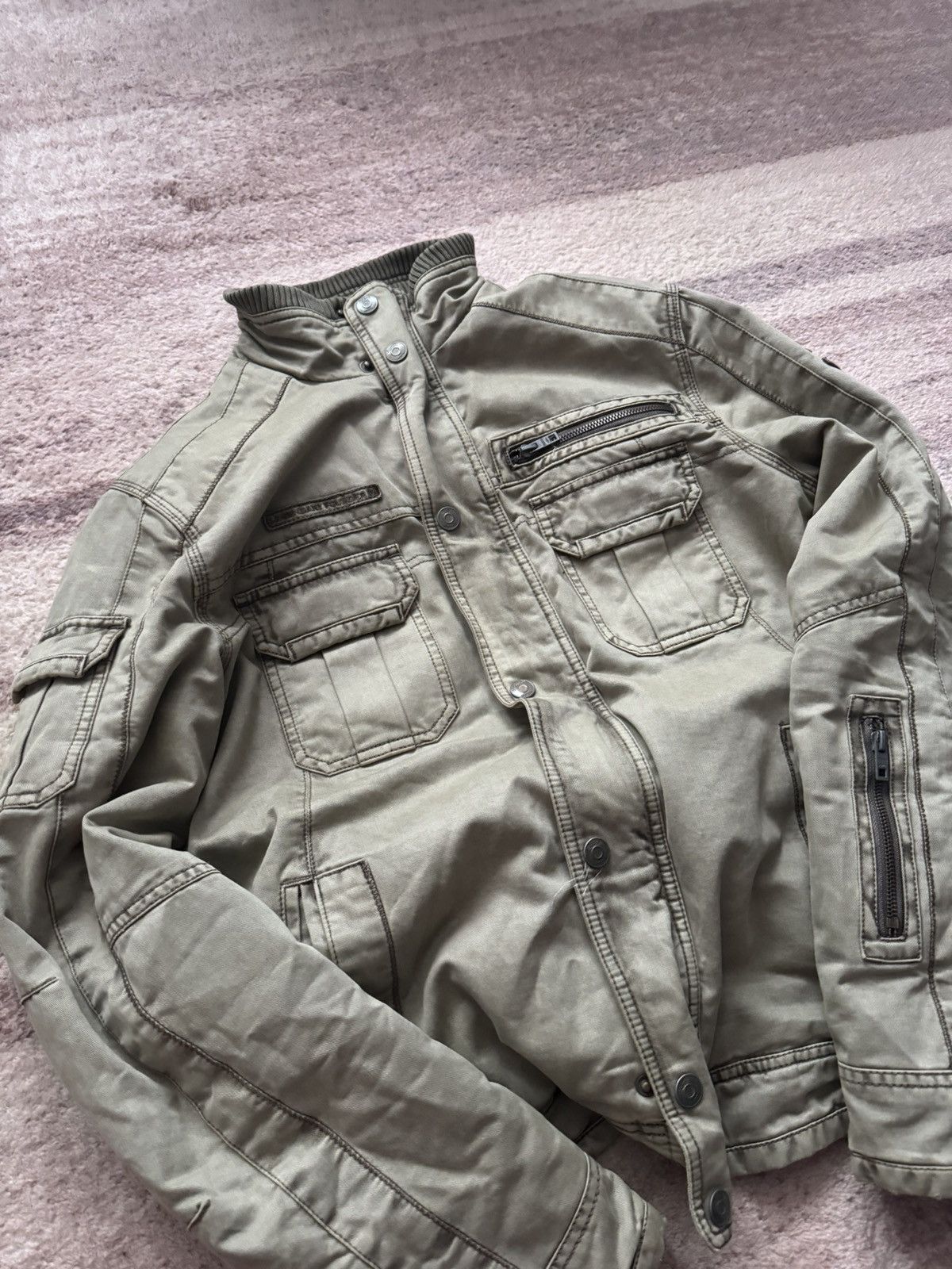 Vintage Vintage pilot jacket grunge y2k boxy L zip up tech wear Size US L / EU 52-54 / 3 - 2 Thumbnail