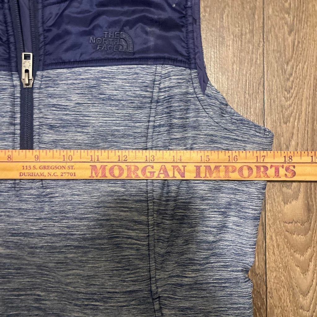 The North Face The North Face blue and grey zip puffer vest Size XS / US 0-2 / IT 36-38 - 2 Thumbnail
