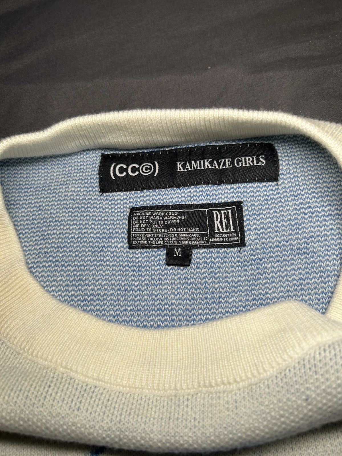 Other Kamikaze Girls Oversized Rei Ayanami Knit Sweater Size US M / EU 48-50 / 2 - 2 Thumbnail