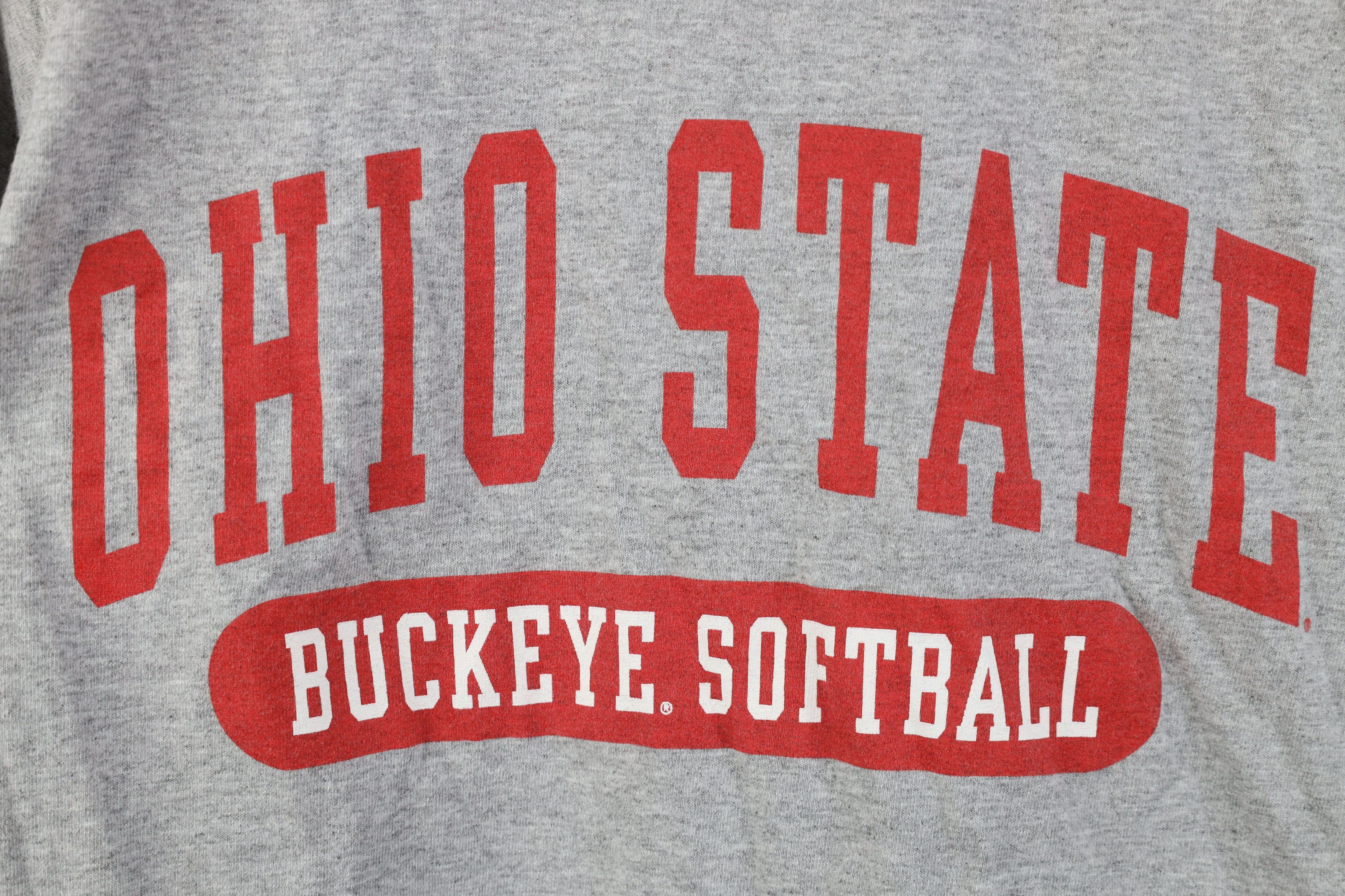 Vintage Vintage 90s Ohio State University Short Sleeve T-Shirt Size S / US 4 / IT 40 - 4 Thumbnail