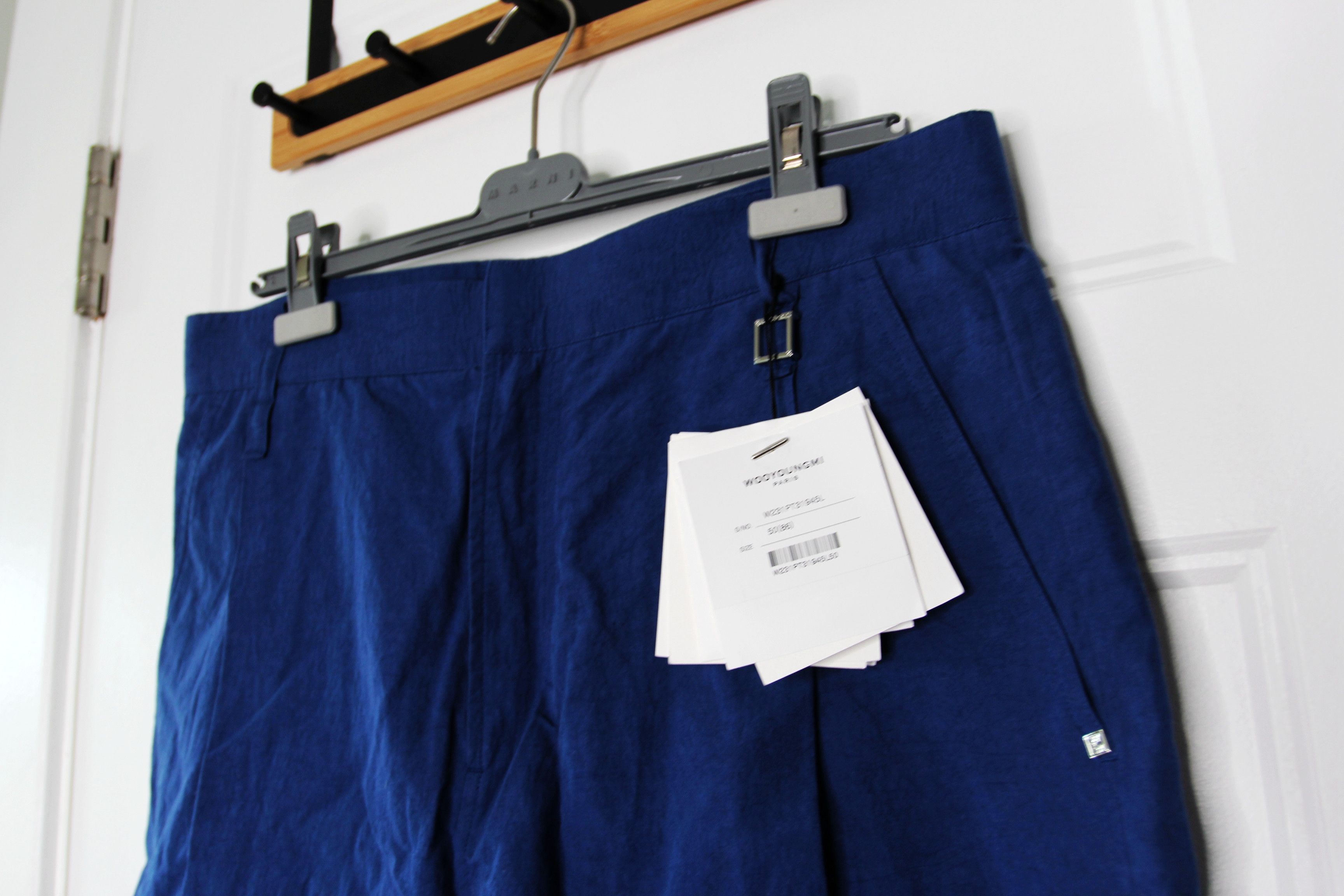Wooyoungmi BNWT SS23 WOOYOUNGMI BOX PLEAT BERMUDAS SHORTS 50 Size US 34 / EU 50 - 4 Thumbnail