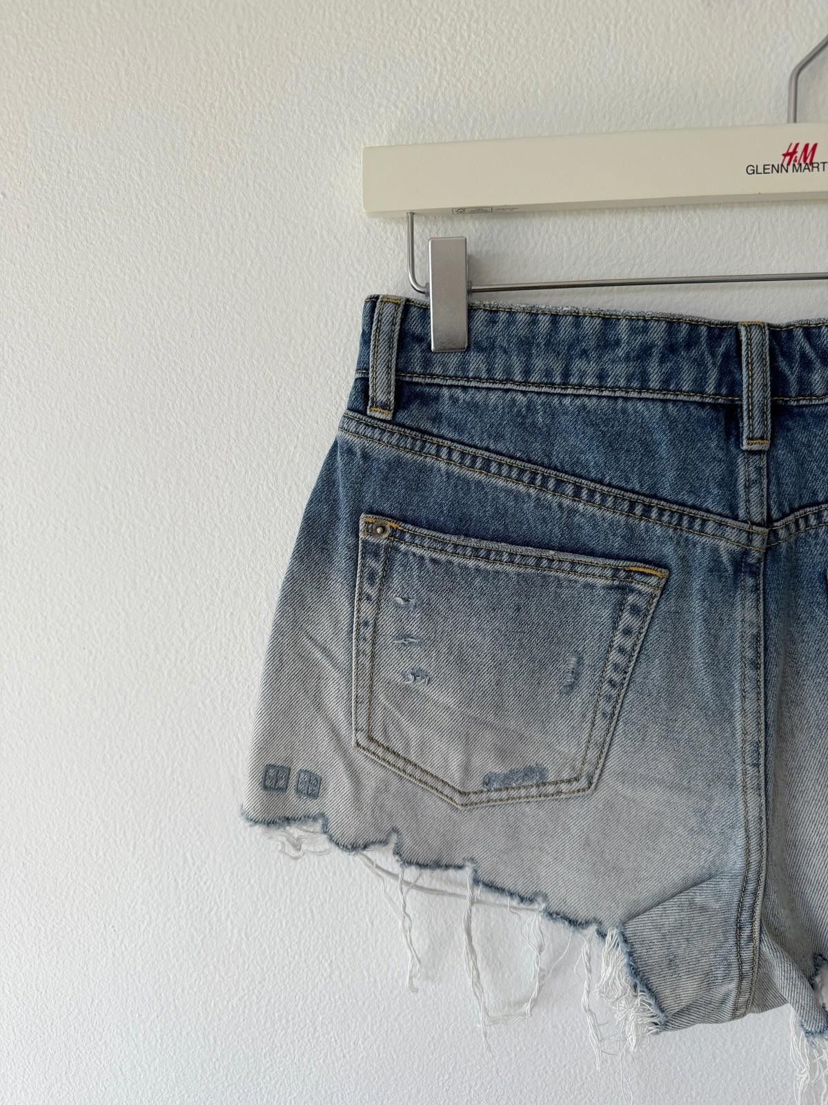Ksubi new ksubi womens denim kali shorts glacier blue 26 8 s Size 26" / US 2 / IT 38 - 5 Thumbnail