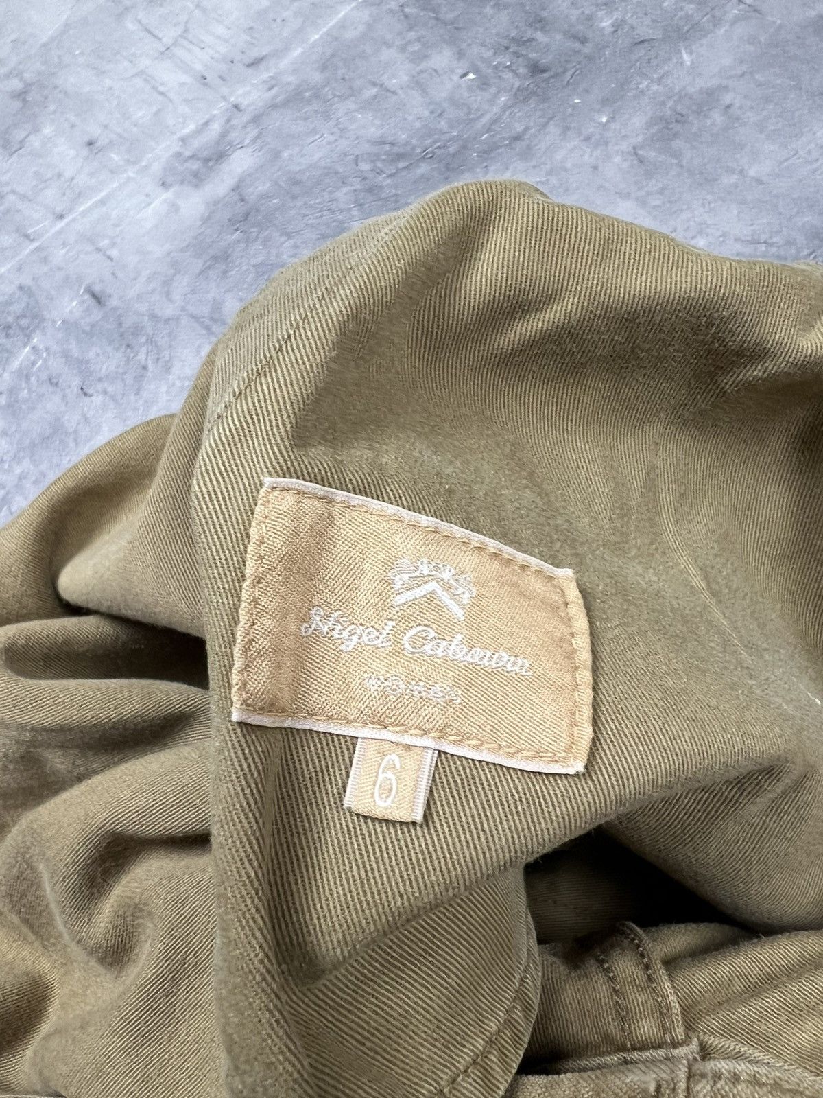 Nigel Cabourn Nigel Cabourn - BRITISH ARMY PANT VINTAGE TWILL BEIGE Sz 6 Size 27" / US 4 / IT 40 - 9 Thumbnail