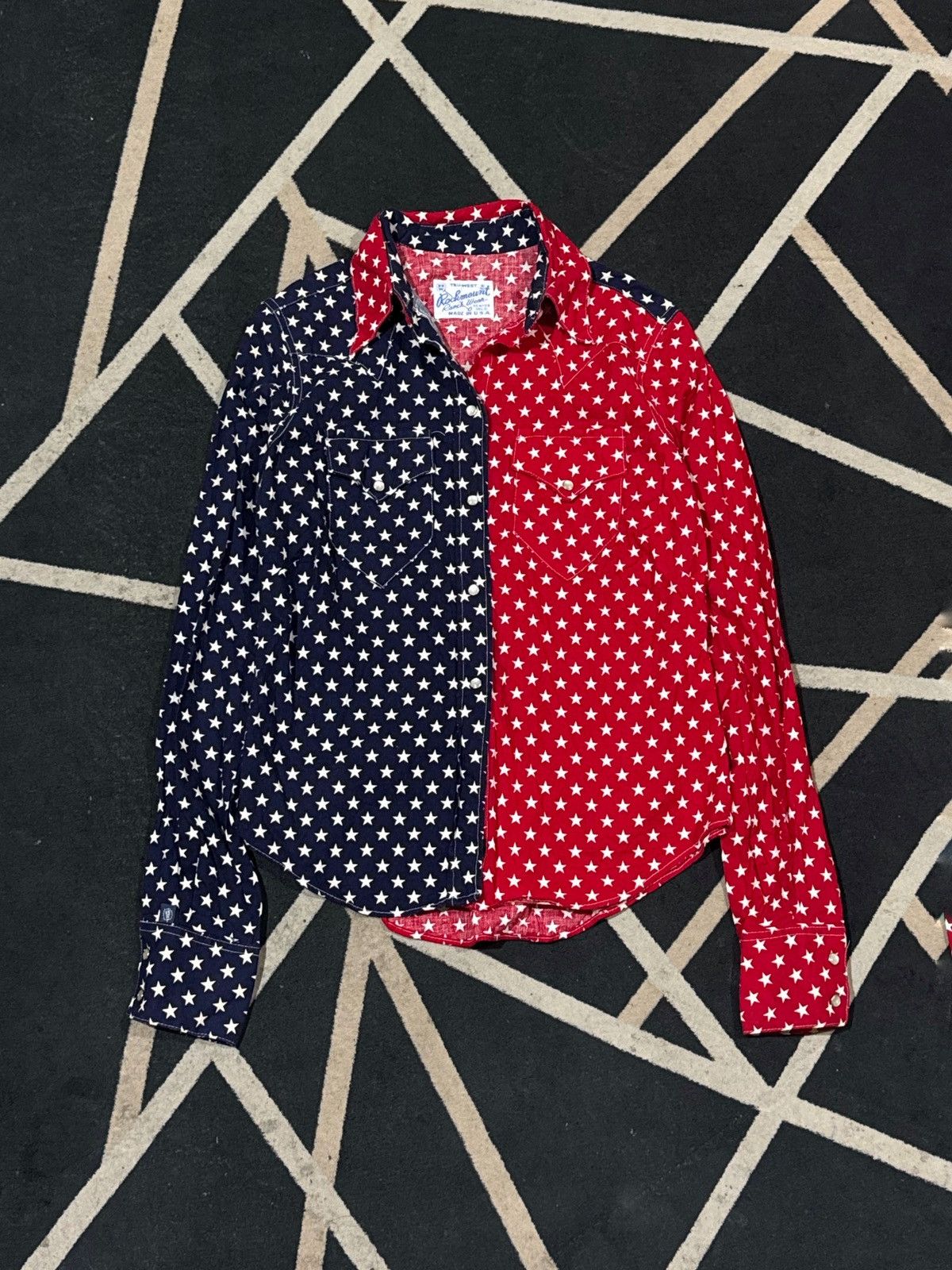 Rockmount Ranch Wear Rockmount Flag Western Shirt American Hysteric Styled Size US S / EU 44-46 / 1 - 1 Thumbnail