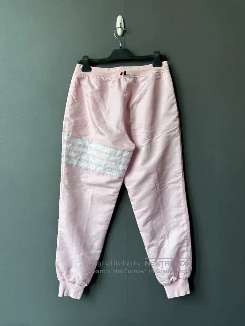 Thom Browne Thom Browne Pink Nylon Sport Pants Size 39" - 2 Thumbnail