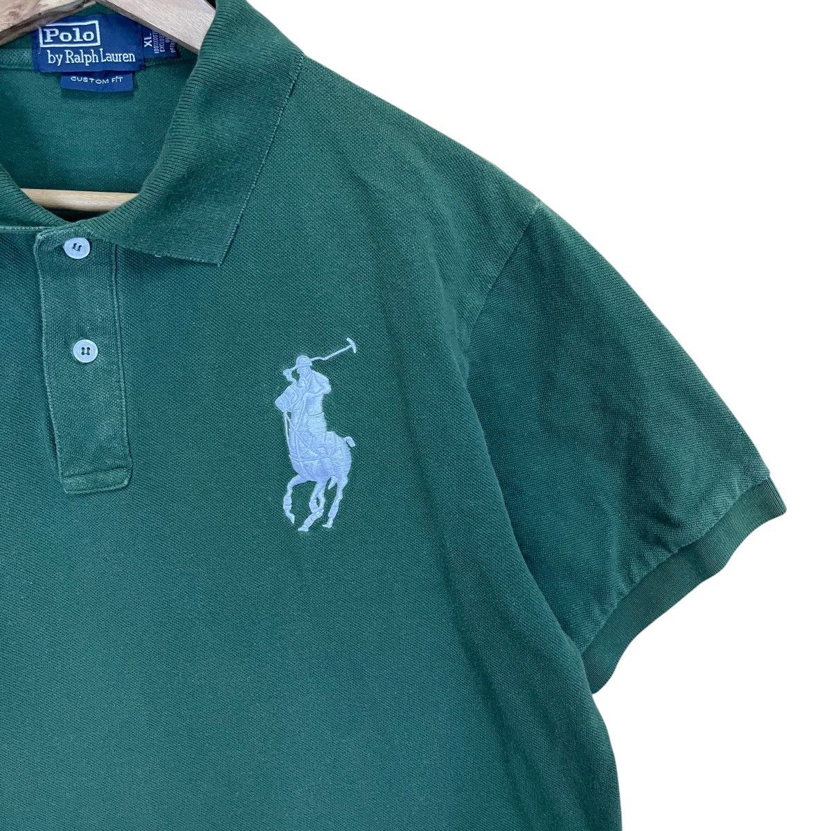 Polo Ralph Lauren × Ralph Lauren × Vintage Vintage 90s Polo Ralph Lauren Big Logo Collar Shirts Size US M / EU 48-50 / 2 - 4 Thumbnail